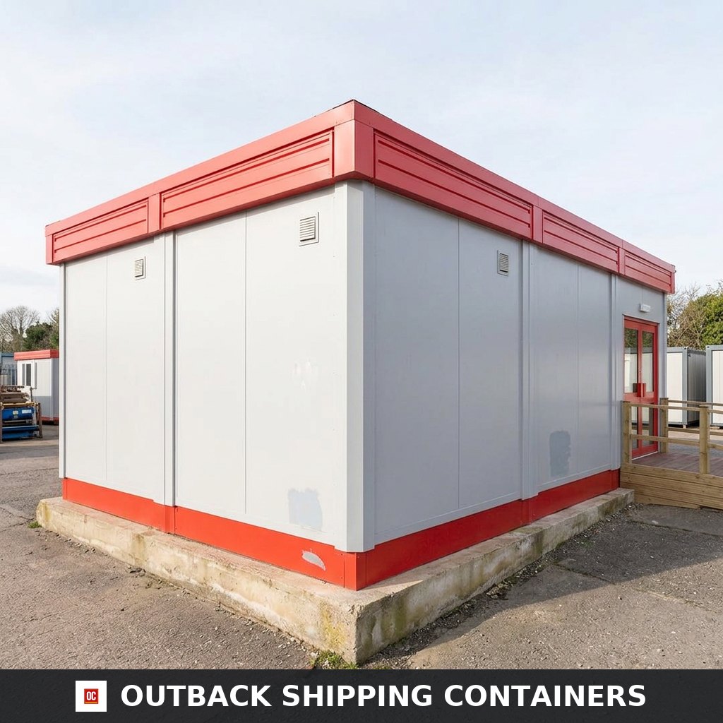 Refurbished (3 Bay) Modular Building — used — container offices (image 5 of 6)