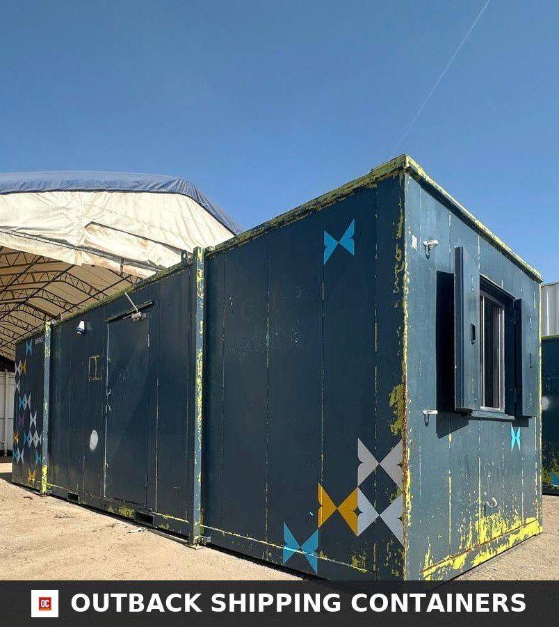 24x9ft for Sale — Interior View | Outback Shipping Containers 24x9ft — Office / Canteen — Building Site Accommodation — Portable Anti-Vandal - image 5