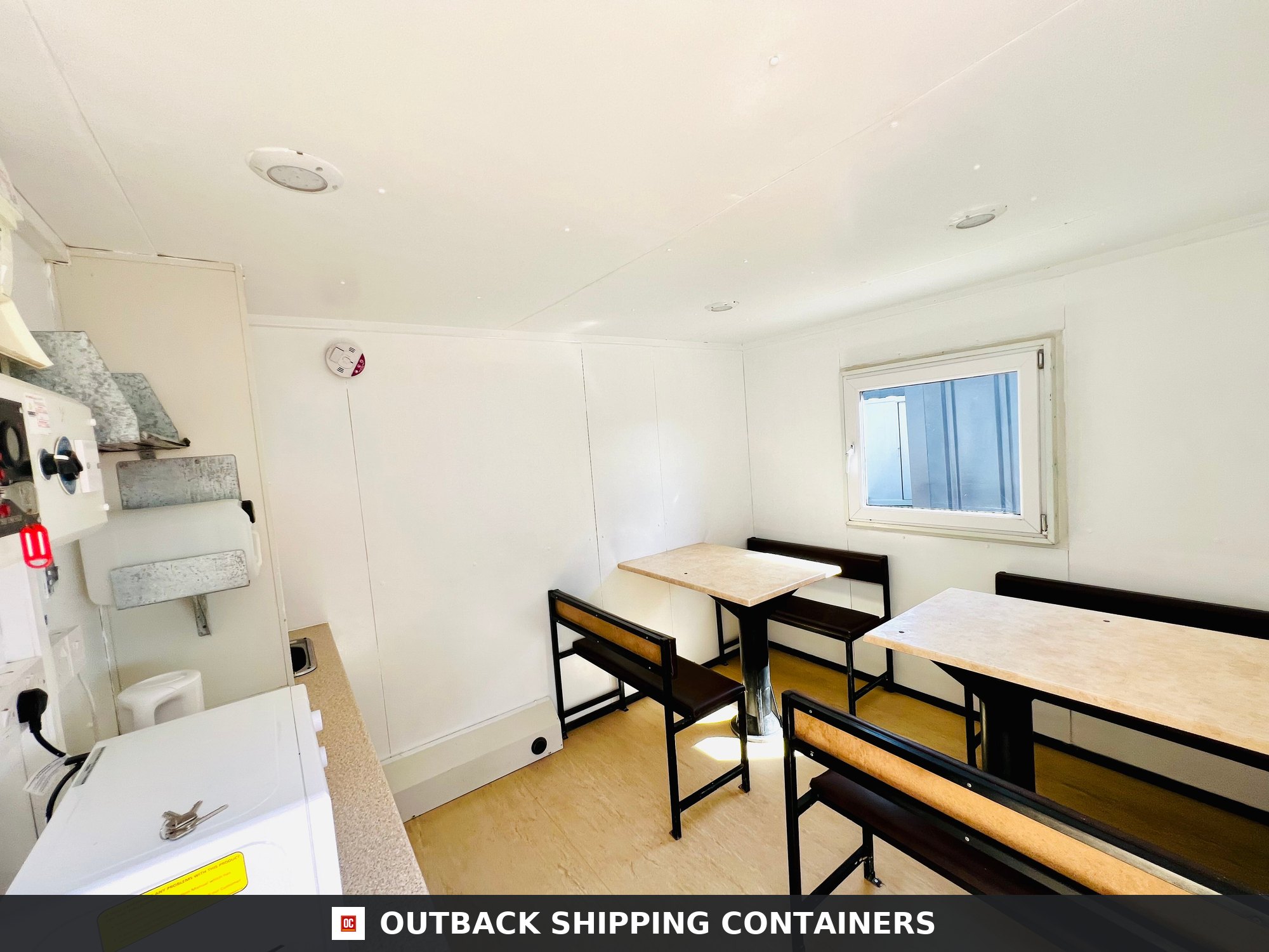 20X9FT Static Welfare Unit — Office, Toilet, Canteen | No 678 — view 2