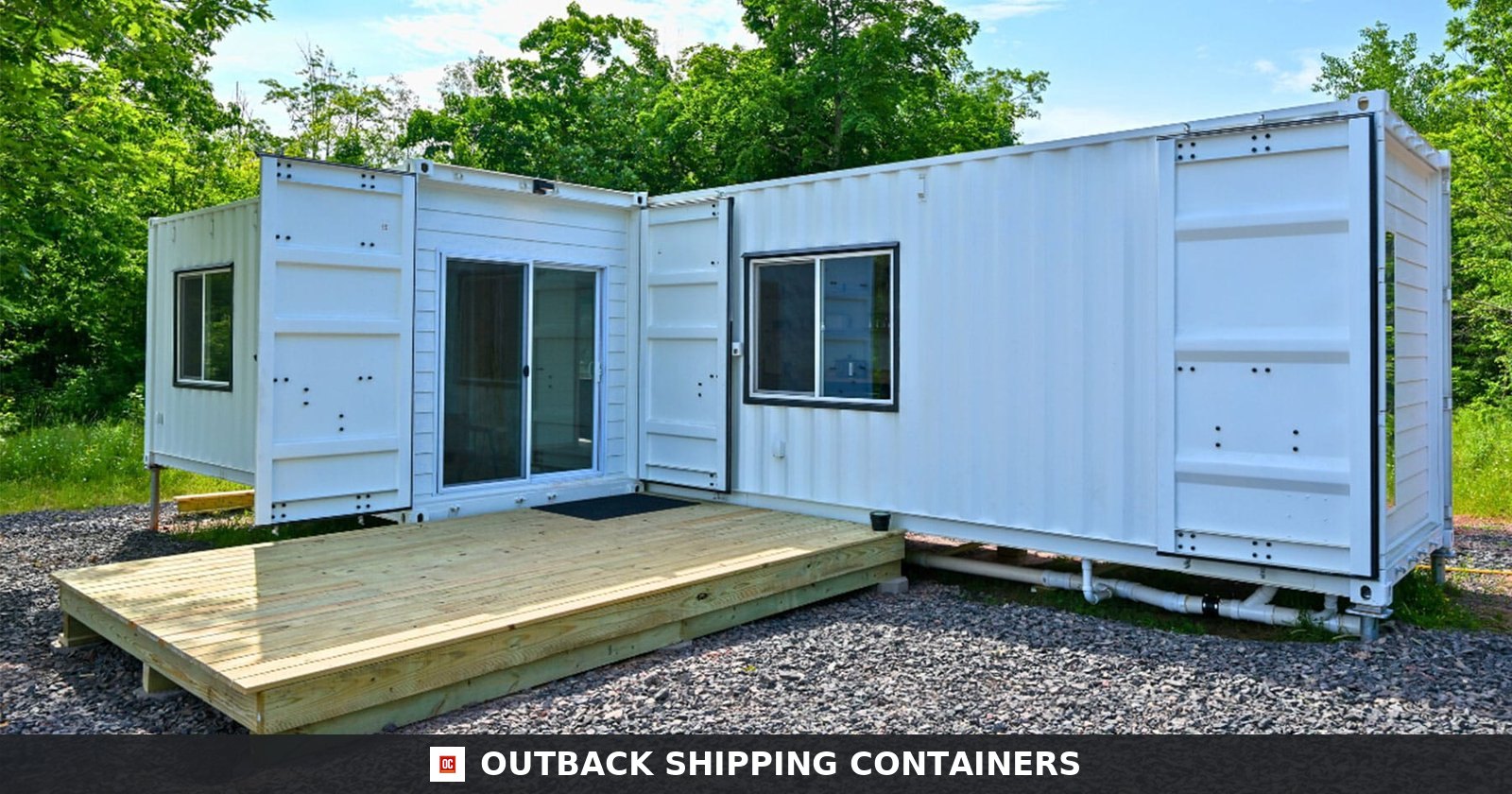 Luxury 2 Bedroom Shipping Container Home | 40ft + 20ft Modern Container House | The Fulton — 20ft — new (image 1 of 14)