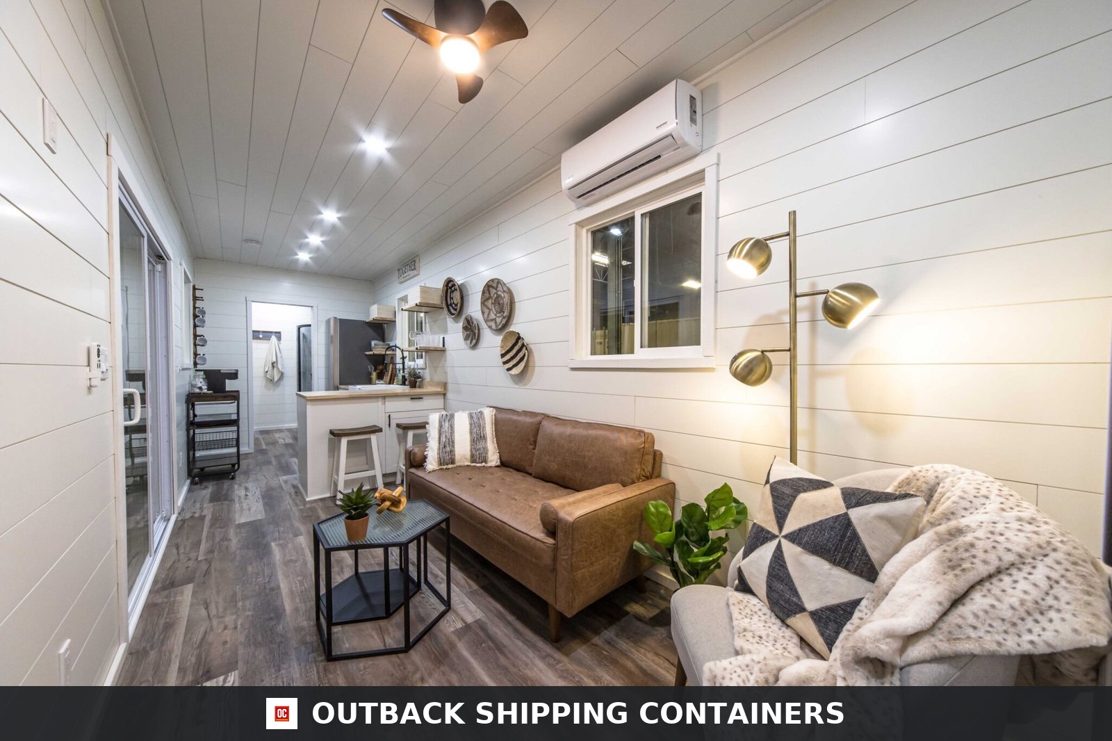 40ft Kennedy Luxury Container Home | 1 Bed 1 Bath Prefab Shipping Container House — 40ft — new (image 10 of 27)