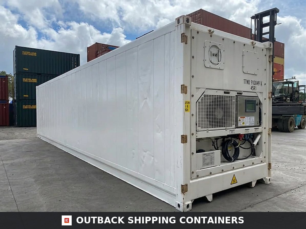 Refurbished High Cube Reefer Containers — 20ft — refurbished — refrigerated containers (image 5 of 6)