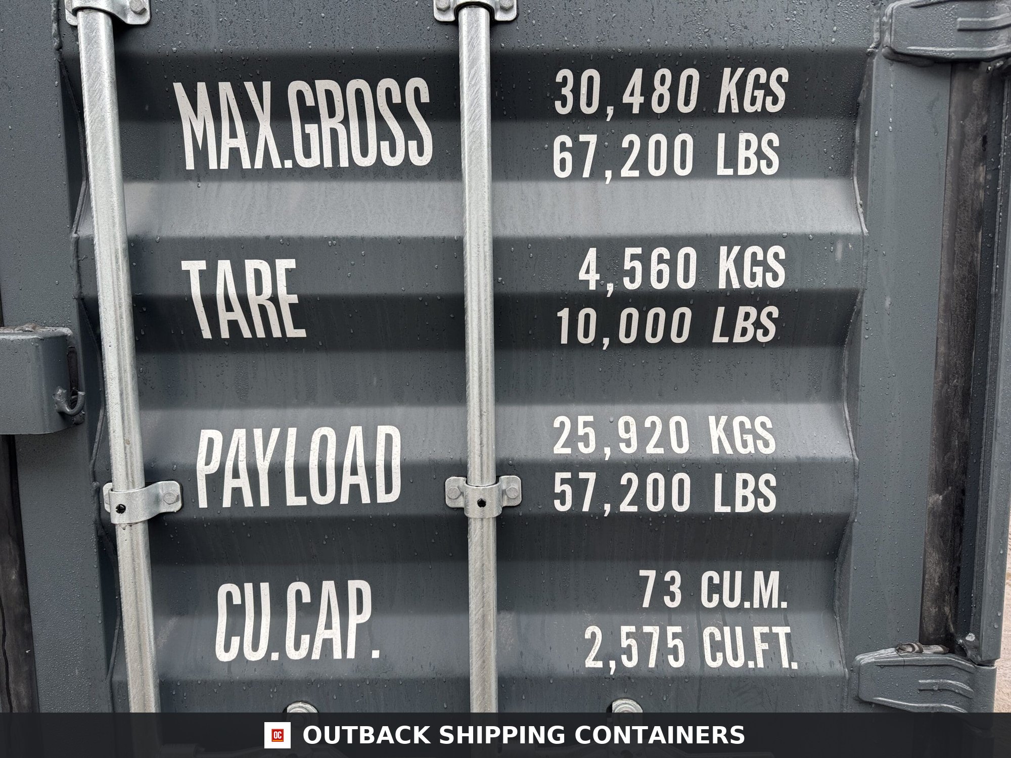 40ft New High Cube Shipping Container – Wind & Watertight – Dk Gray — 40ft — new (image 4 of 12)