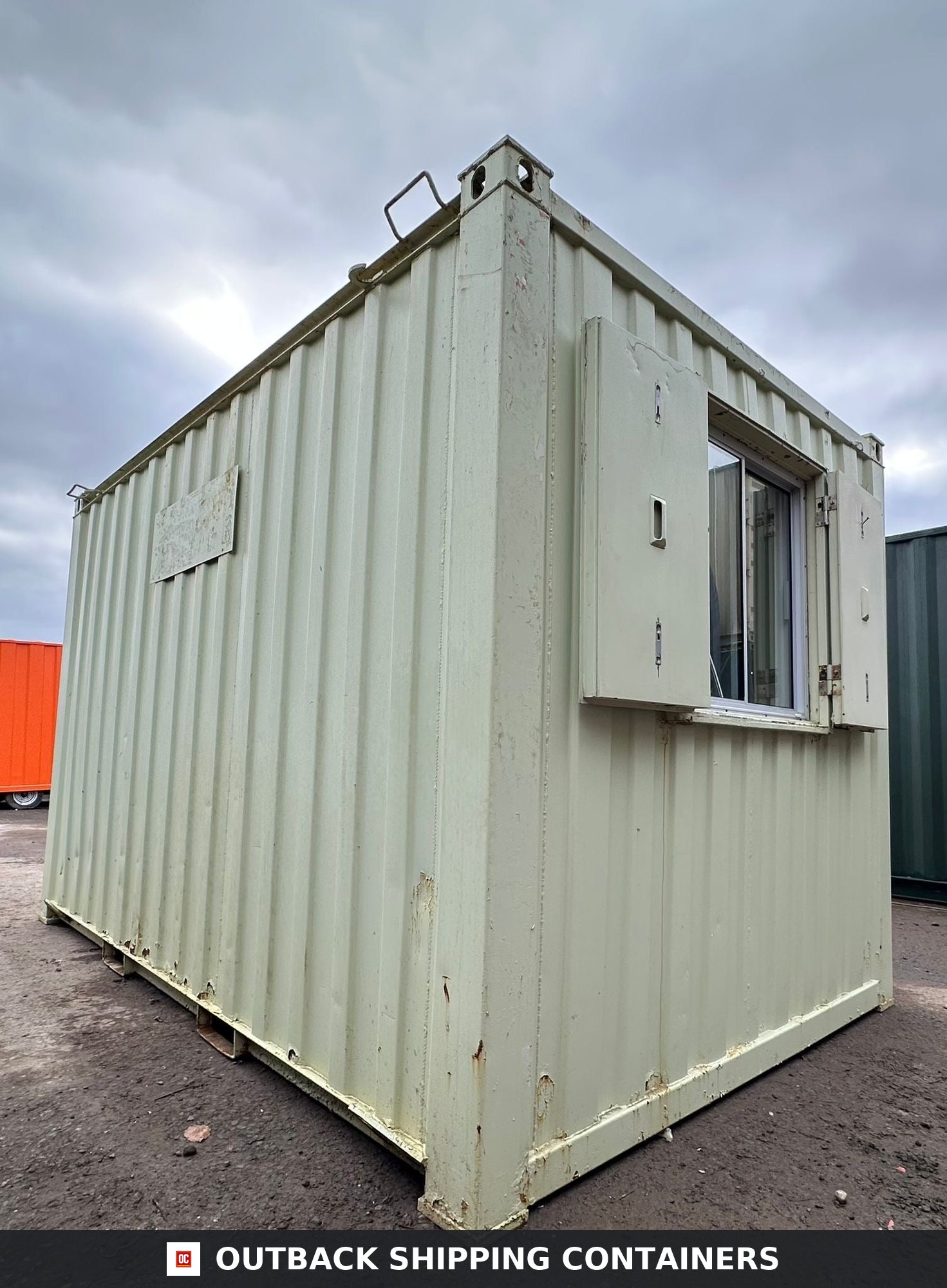 12 x 8 ft for Sale — Interior View | Outback Shipping Containers 12 x 8 ft — Canteen / Office — Building Site Accommodation — Portable Anti-Vandal Cabin - image 5