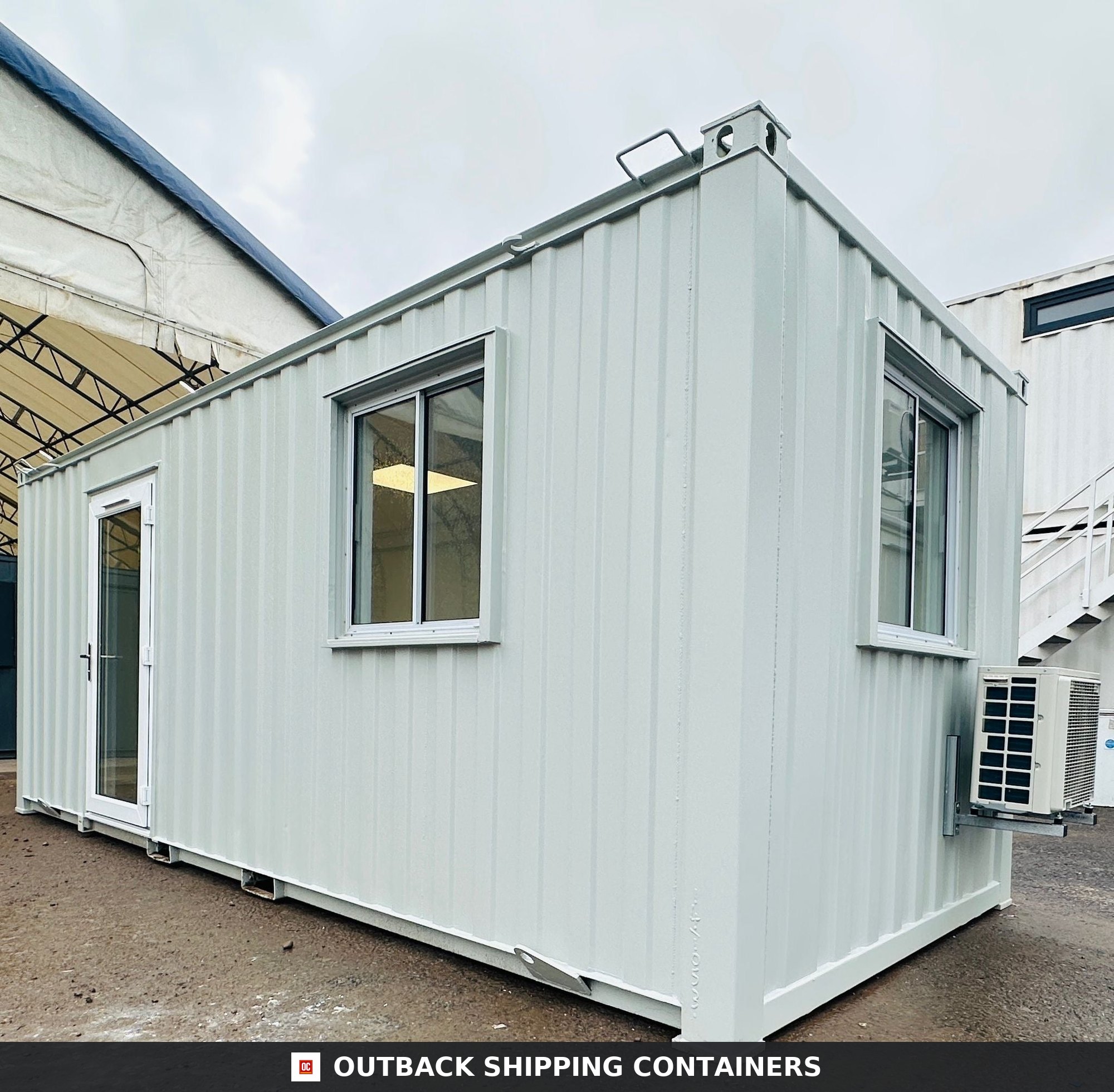 21x8ft for Sale — Roof and Structural Detail | Outback Shipping Containers 2 3 4 21x8ft — Custom Office — image 9 of 13