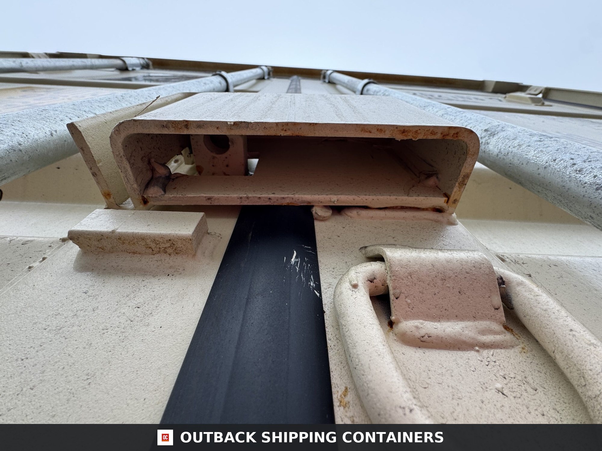 20ft New High Cube Shipping Container – Wind & Watertight – Beige — 20ft — new (image 5 of 12)