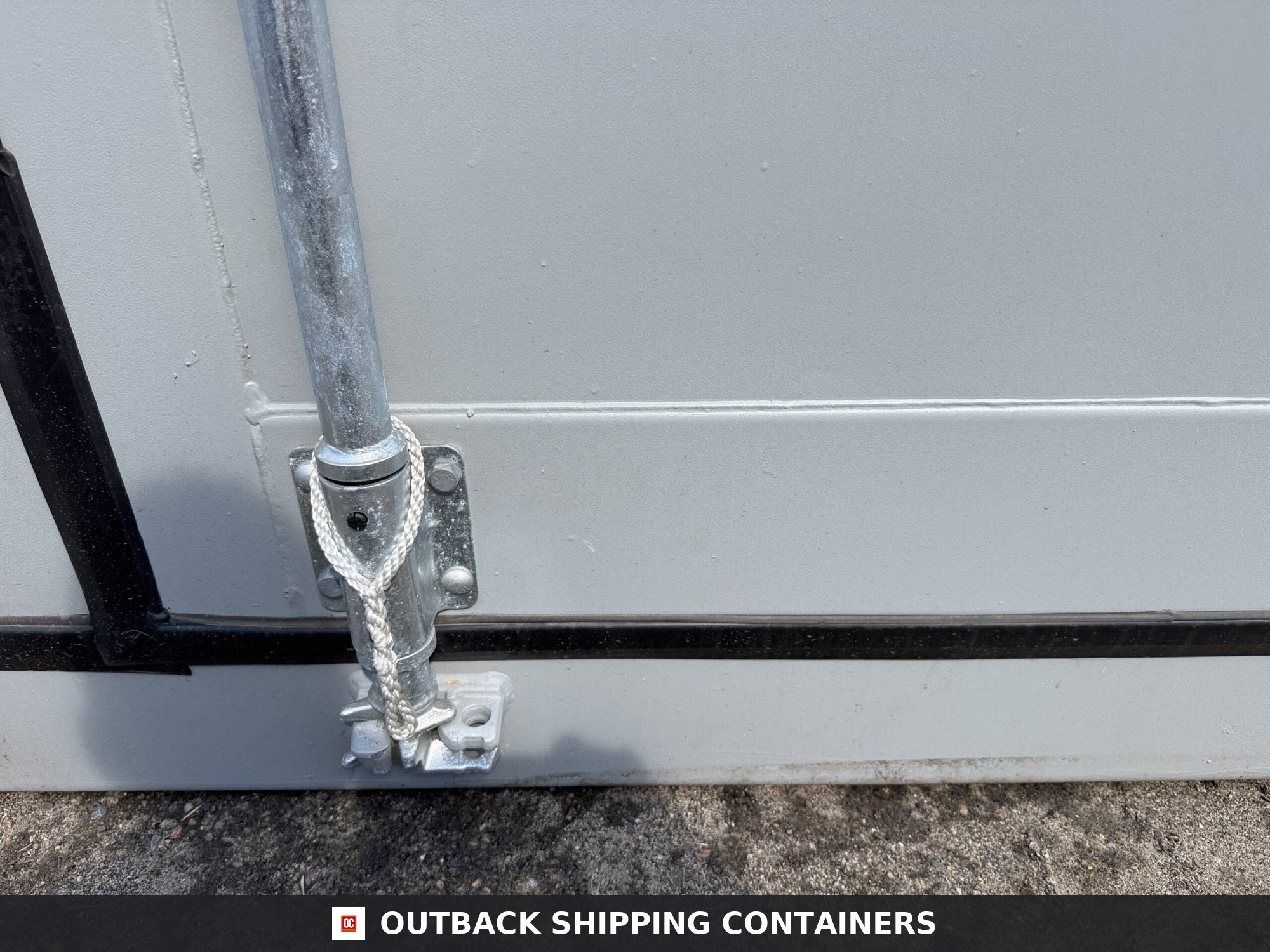 40ft New High Cube Shipping Container – Wind & Watertight – Gray — 40ft — new (image 7 of 12)
