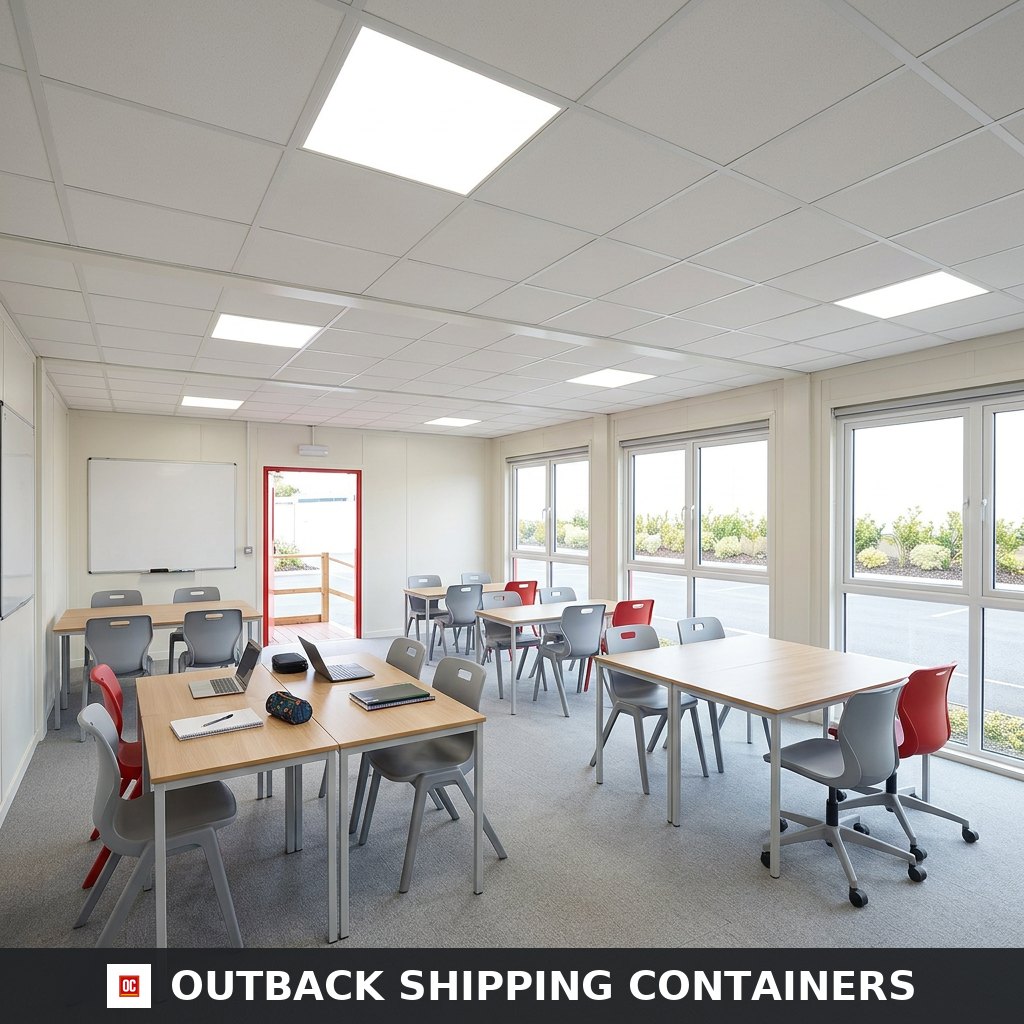 Refurbished (3 Bay) Modular Building — Container Offices (image 4 of 4)
