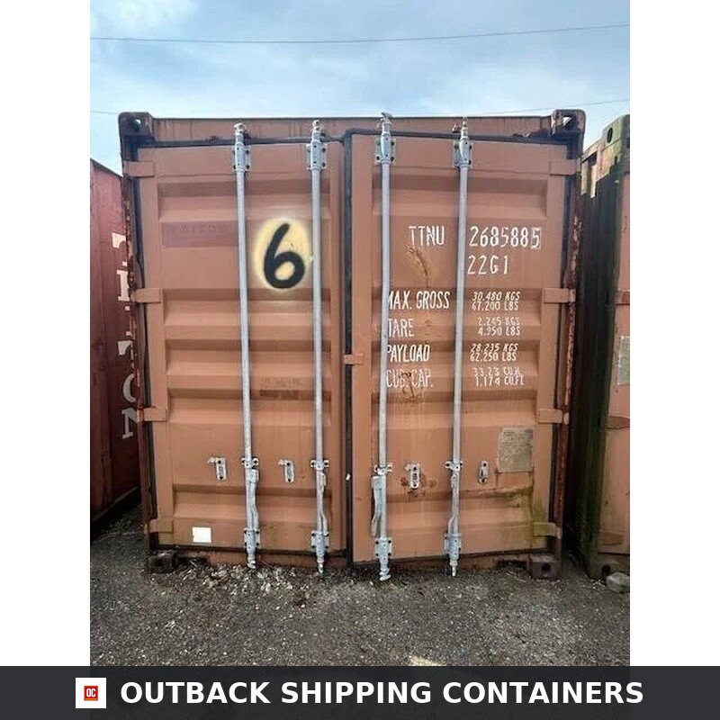 Used 20′ Shipping & Storage Containers — Outback Shipping Containers storage container