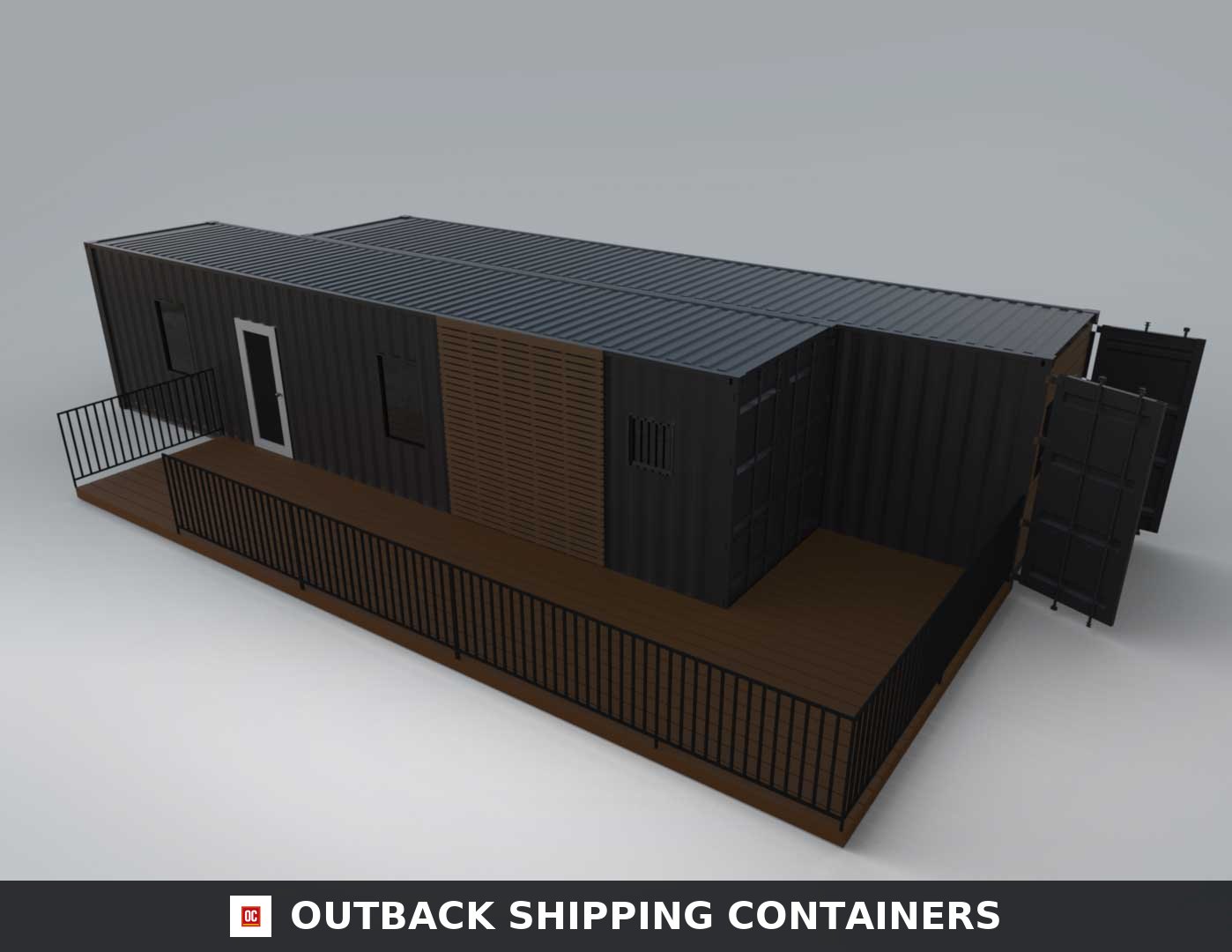 Luxury 2 Bedroom Shipping Container Home | The Clark | Two 40ft Containers — 40ft — new (image 1 of 19)