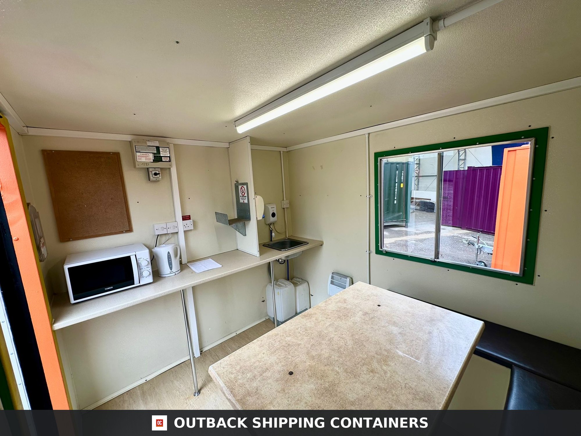 Groundhog Towable Mobile Welfare | Towable Toilet & Canteen | Self — Door and Entry Detail 2 4 Groundhog Towable Mobile Welfare | Towable Toilet & Canteen | Self Contained | GP 360 | No 1295