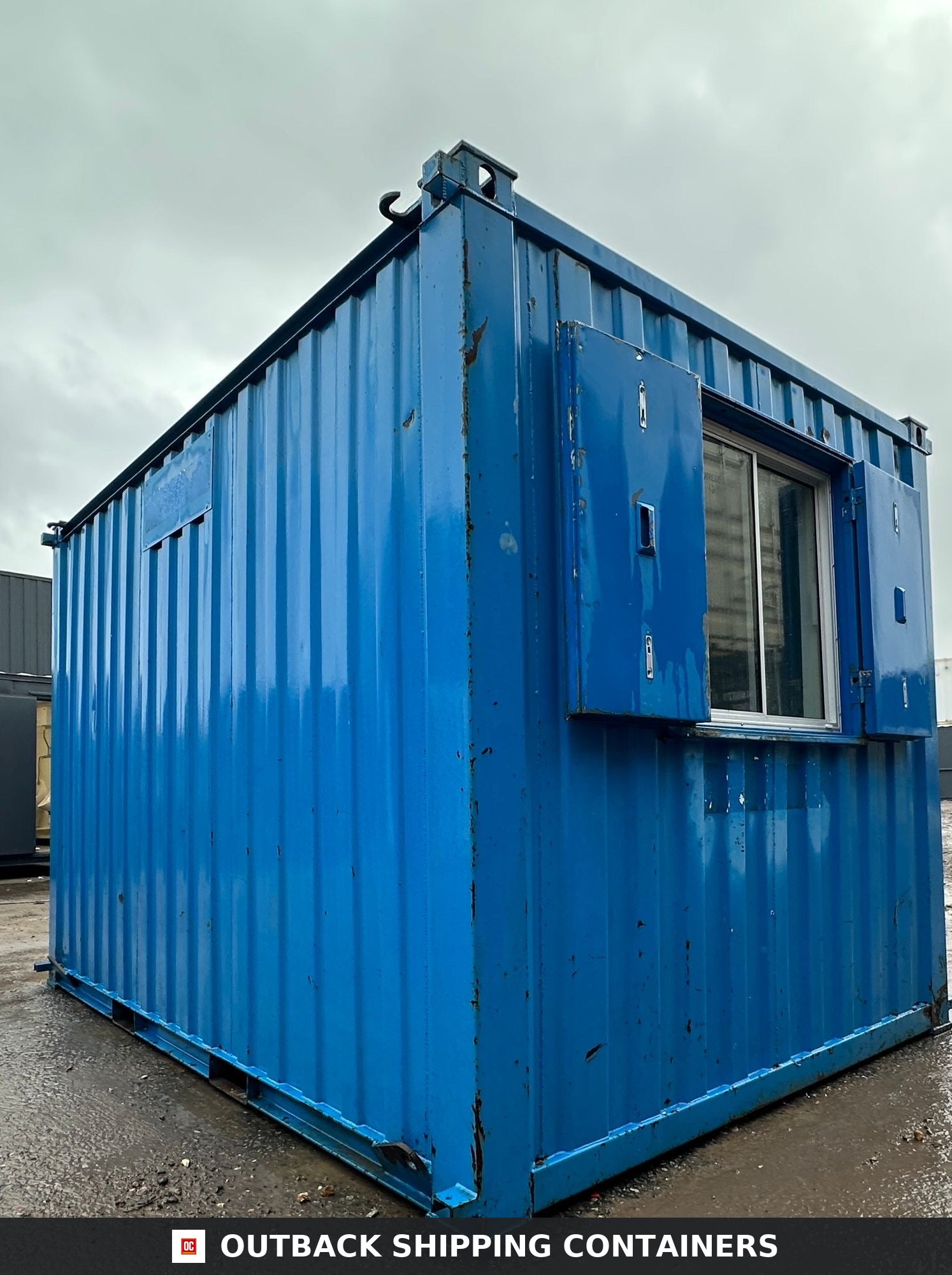 12 x 8 ft for Sale — Interior Detail | Outback Shipping Containers 12 x 8 ft — Canteen / Office — Building Site Accommodation — Portable Anti-Vandal Cabin - image 5