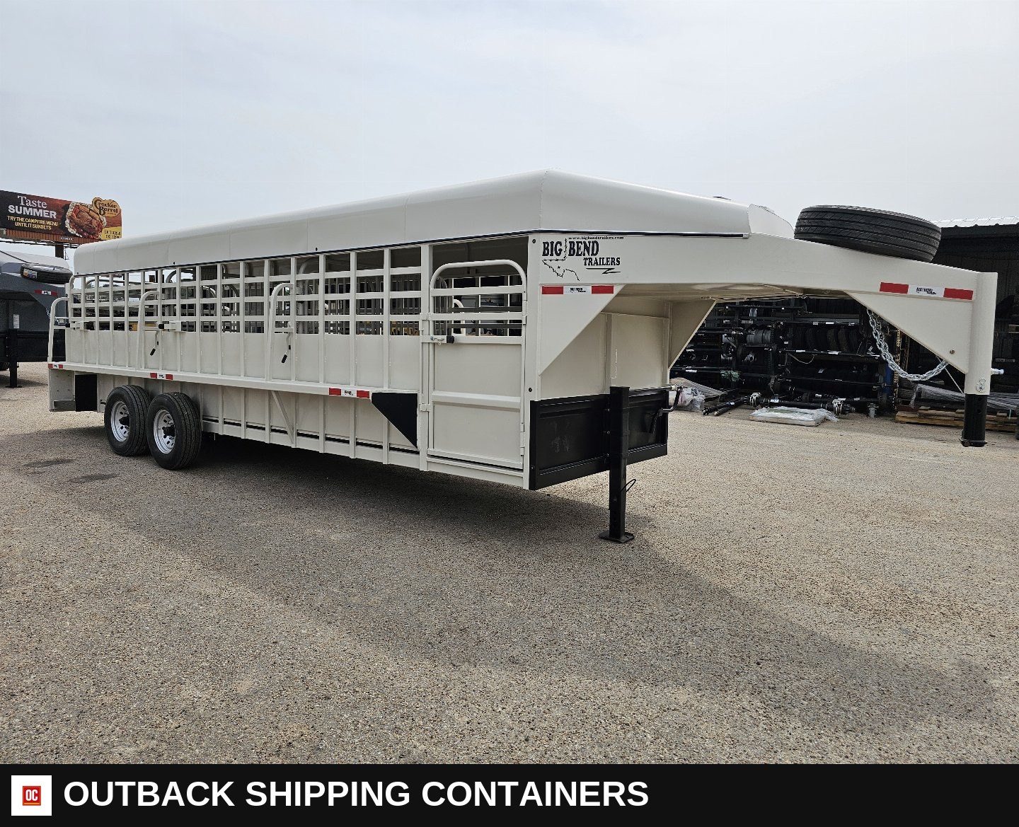 2025 Big Bend 6’8"X24' Stock / Stock Combo Trailer for sale — front exterior view