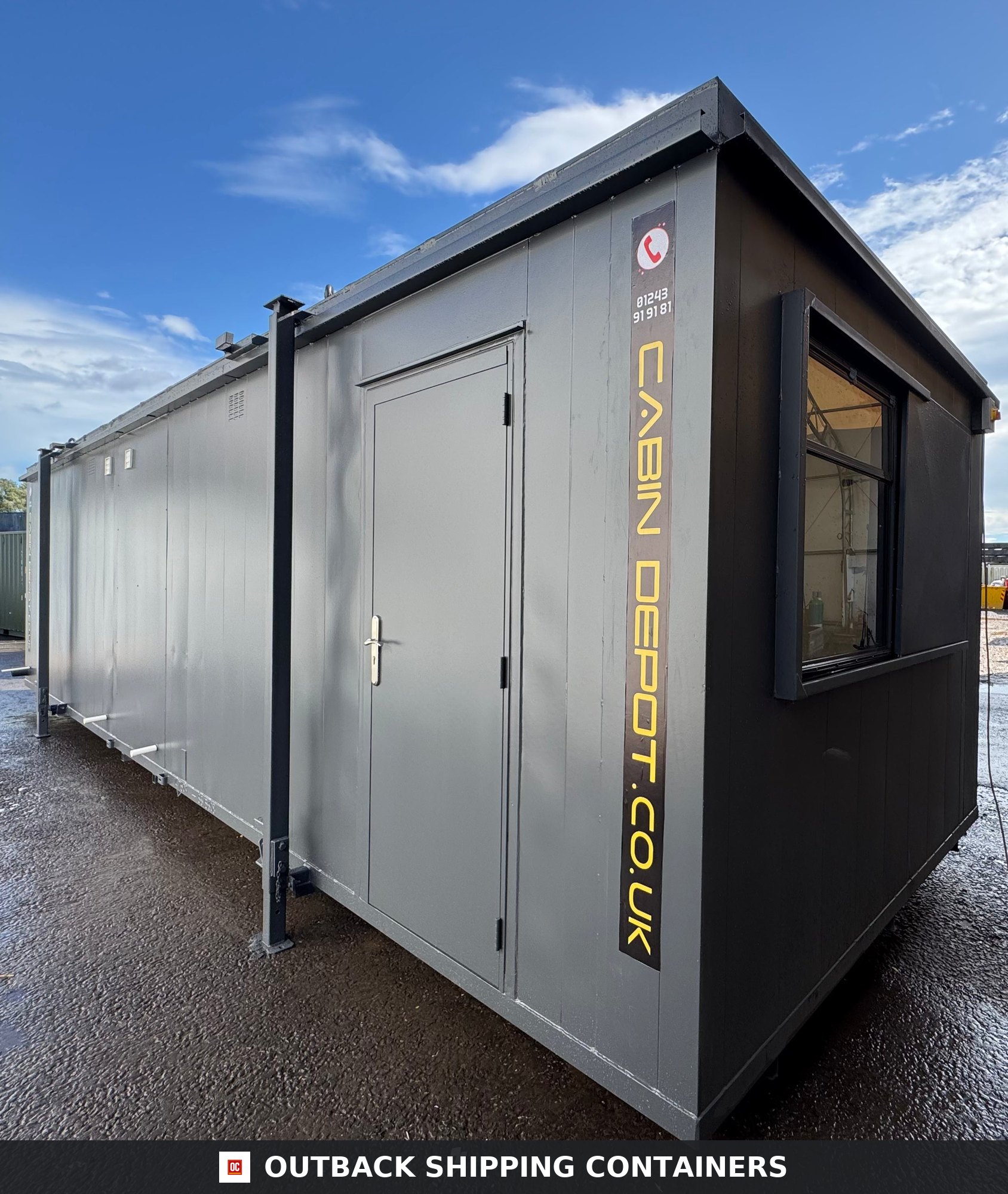 32x10ft for Sale — Interior View | Outback Shipping Containers 32x10ft — Toilet Block + Twin Shower Room + Drying Room — image 5 of 15