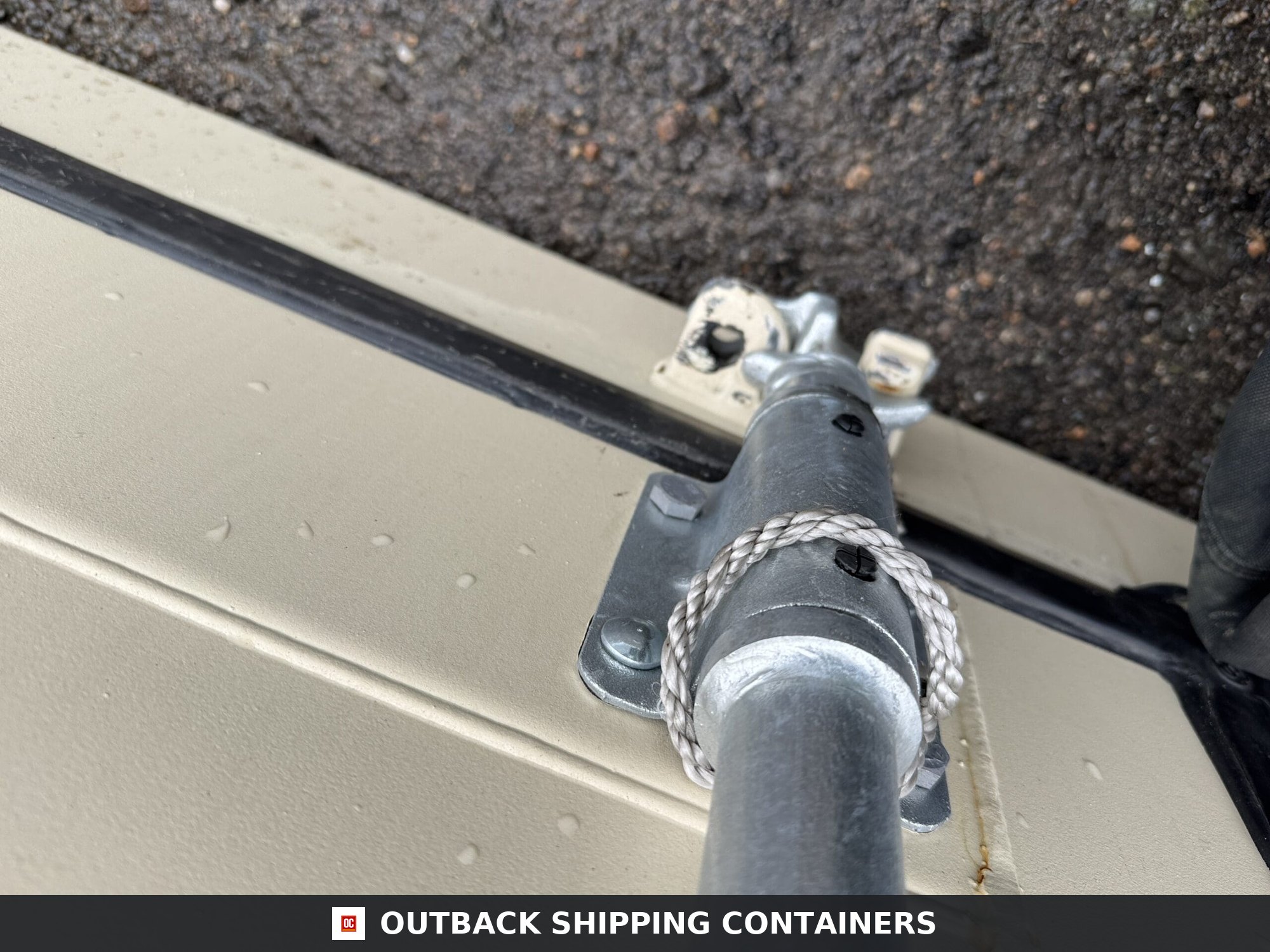 20ft New Shipping Container – Wind & Watertight – Beige — 20ft — new (image 7 of 12)