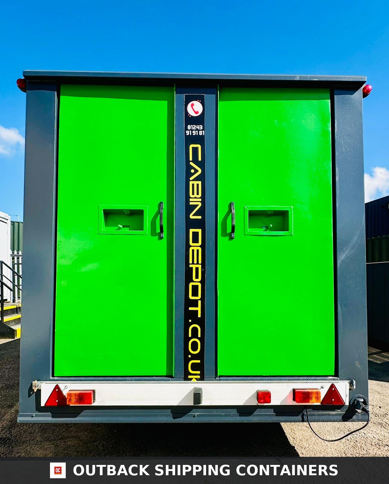 Groundhog Towable Mobile Welfare | Towable Toilet & Canteen — Corner Casting and Frame Detai 2 Groundhog Towable Mobile Welfare | Towable Toilet & Canteen | Self Contained | GP360 | No 1025