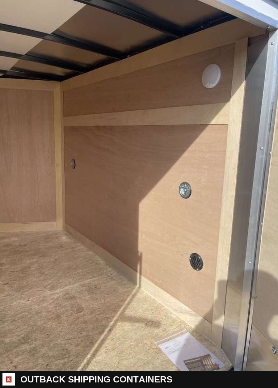 2025 Haulmark PP58S2 Passport 5 x 8 Cargo / Enclosed Trailer — Tongue, Coupler And Hitch | Outback Shipping Containers 2025 Haulmark PP58S2 Passport 5 x 8 Cargo / Enclosed Trailer for sale — tongue, coupler and hitch