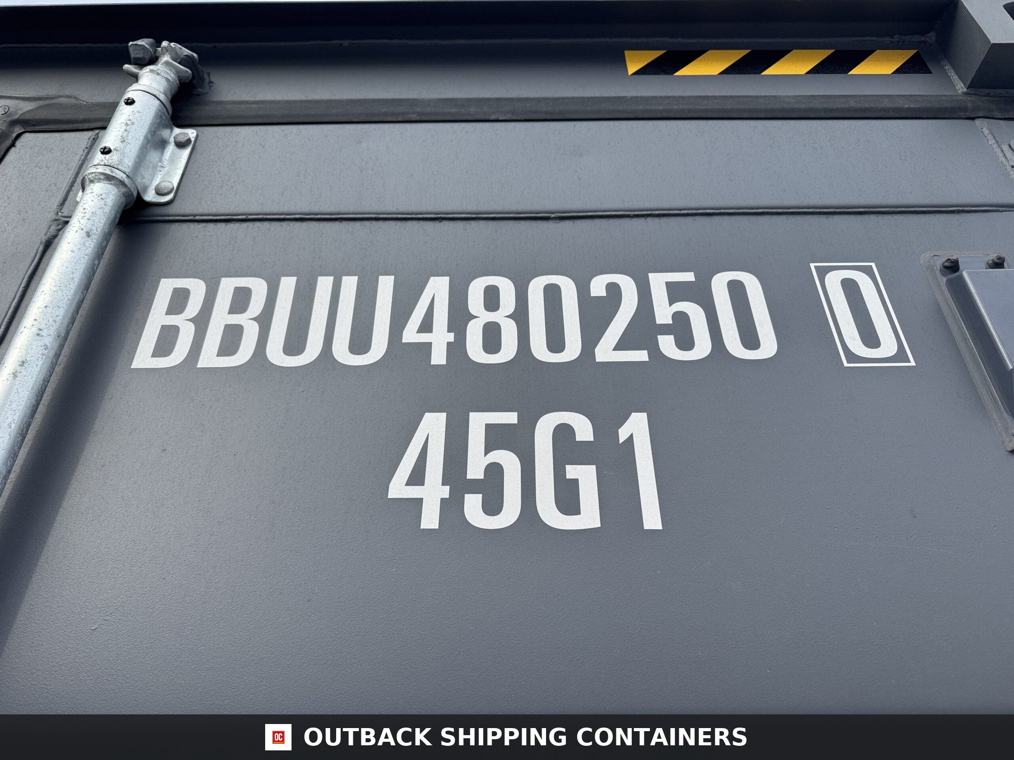 40ft New High Cube Shipping Container – Wind & Watertight – Gray — 40ft — new (image 2 of 12)