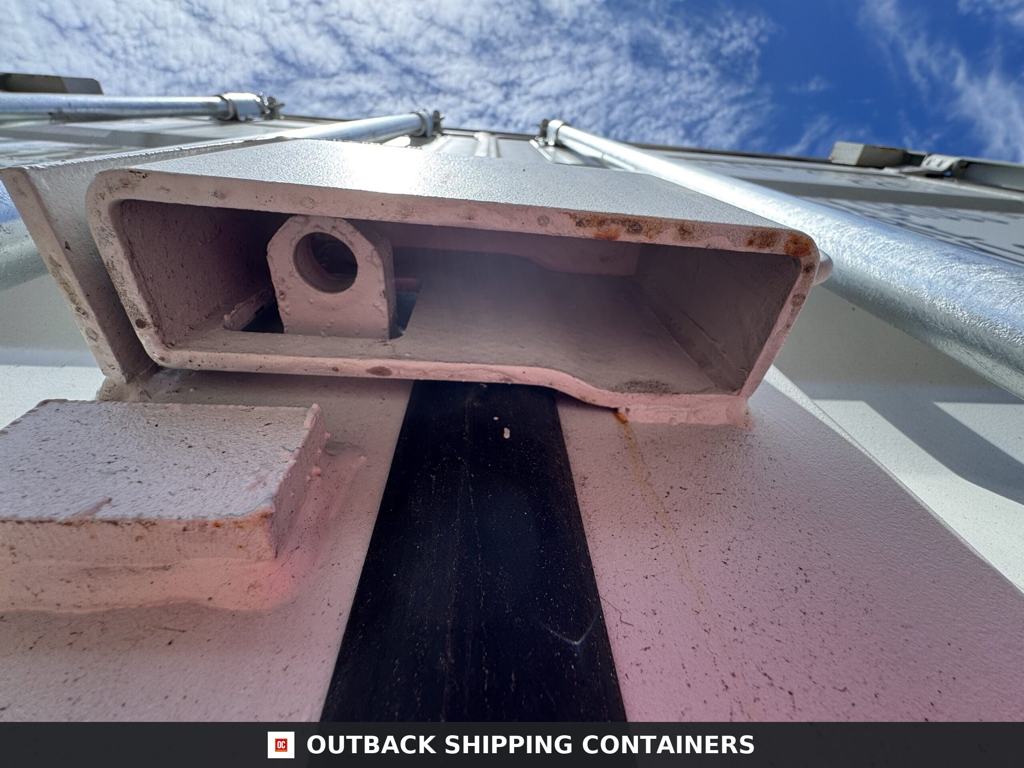 20ft New Shipping Container – Wind & Watertight – Gray — 20ft — new (image 5 of 12)