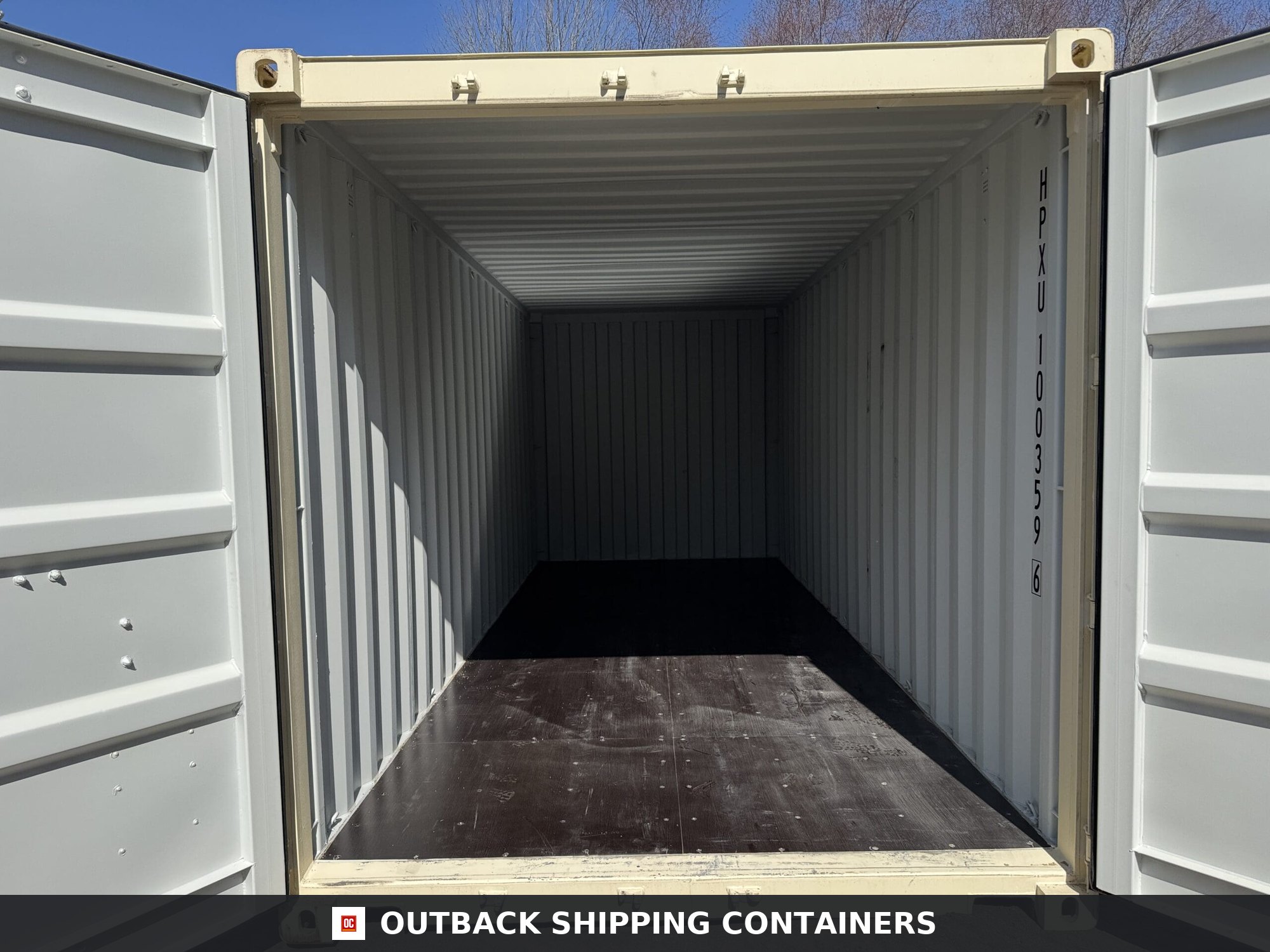 20ft New Shipping Container – Wind & Watertight – Beige — 20ft — new (image 5 of 12)