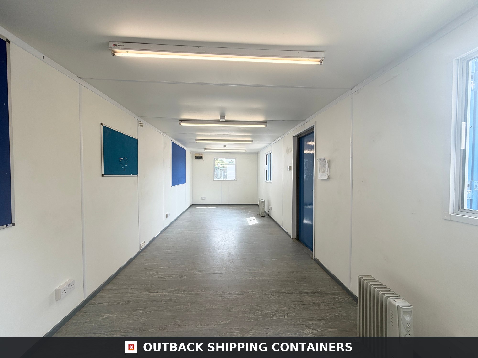 32x10ft for Sale — Window and Shutter Detail | Outback Shipping Containers 32x10ft — Canteen / Office — Building Site Accommodation — Portable Anti-Vandal - image 8