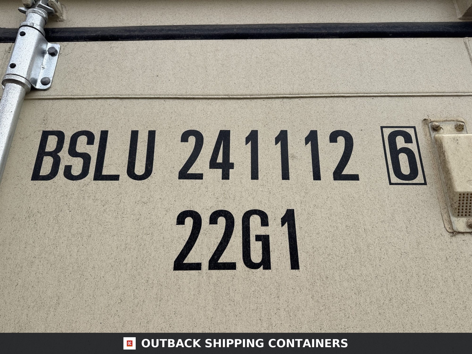 20ft New Shipping Container – Wind & Watertight – Beige — 20ft — new (image 2 of 12)
