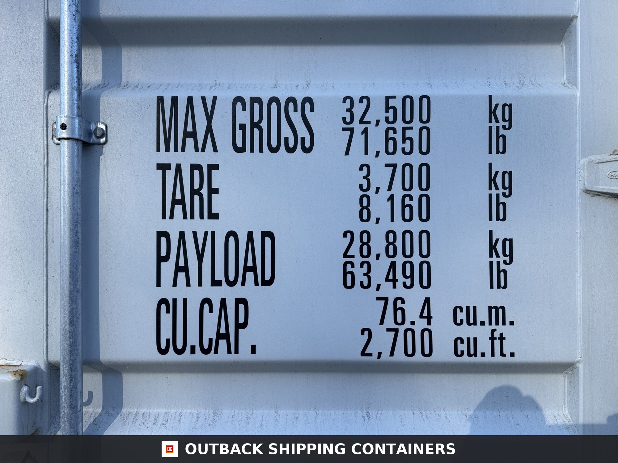40ft New High Cube Shipping Container – Wind & Watertight – Gray — 40ft — new (image 4 of 12)