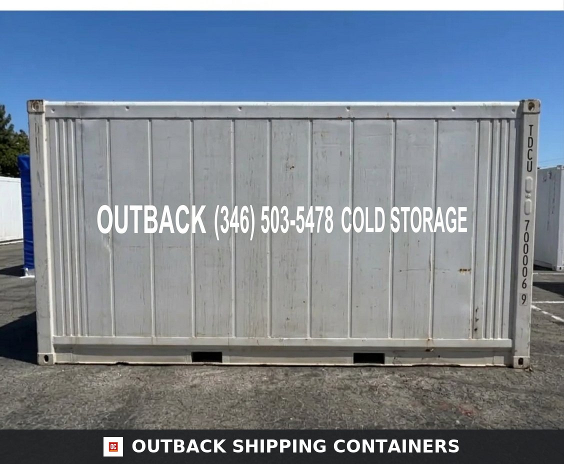 Thermo King Refrigerator Container 20ft — Interior Detail | Outback Shipping Containers Thermo King Refrigerator Container – 20′ 2021 Reefer — 20ft — used — refrigerated containers (image 6 of 6)