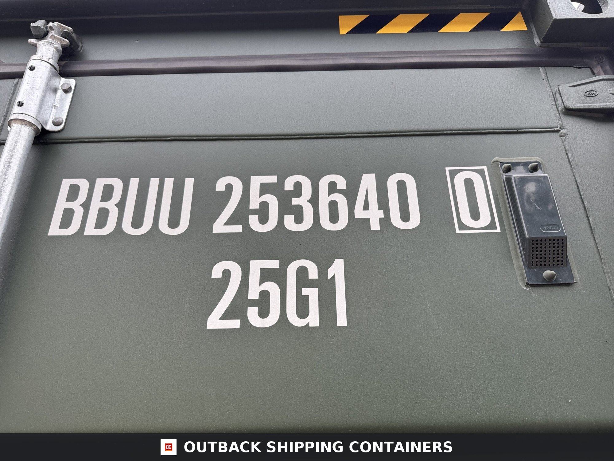 20ft New High Cube Shipping Container – Wind & Watertight – Green — 20ft — new (image 2 of 12)