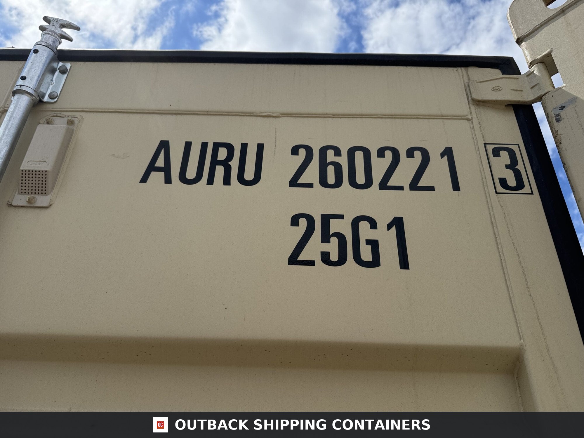 20ft New High Cube Shipping Container – Wind & Watertight – Beige — 20ft — new (image 5 of 12)
