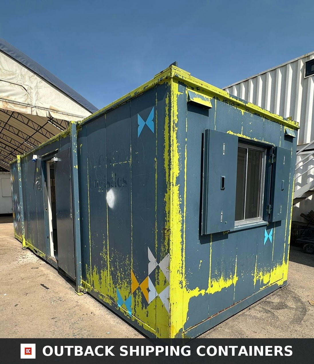 24x9ft for Sale — Corner Casting and Frame Detail | Outback Shipping Containers 24x9ft — Office / Canteen — Building Site Accommodation — Portable Anti-Vandal - image 10