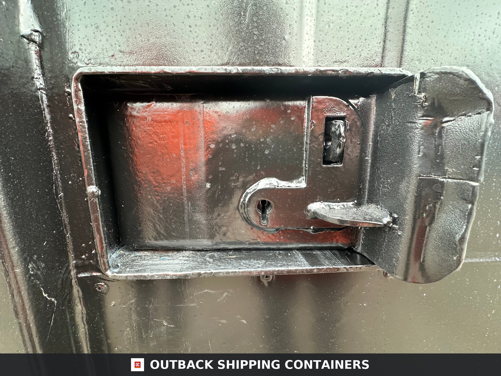 10x8 ft Steel Secure Storage Container — Anti-Vandal Store — gallery view 3
