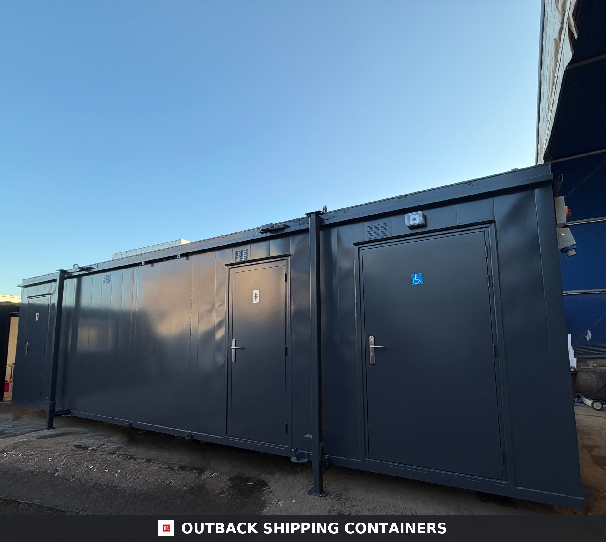 32x10ft for Sale — Corner Casting and Frame Detail | Outback Shipping Containers 2 3 4 5 6 7 32x10ft — CUSTOM — image 10 of 15