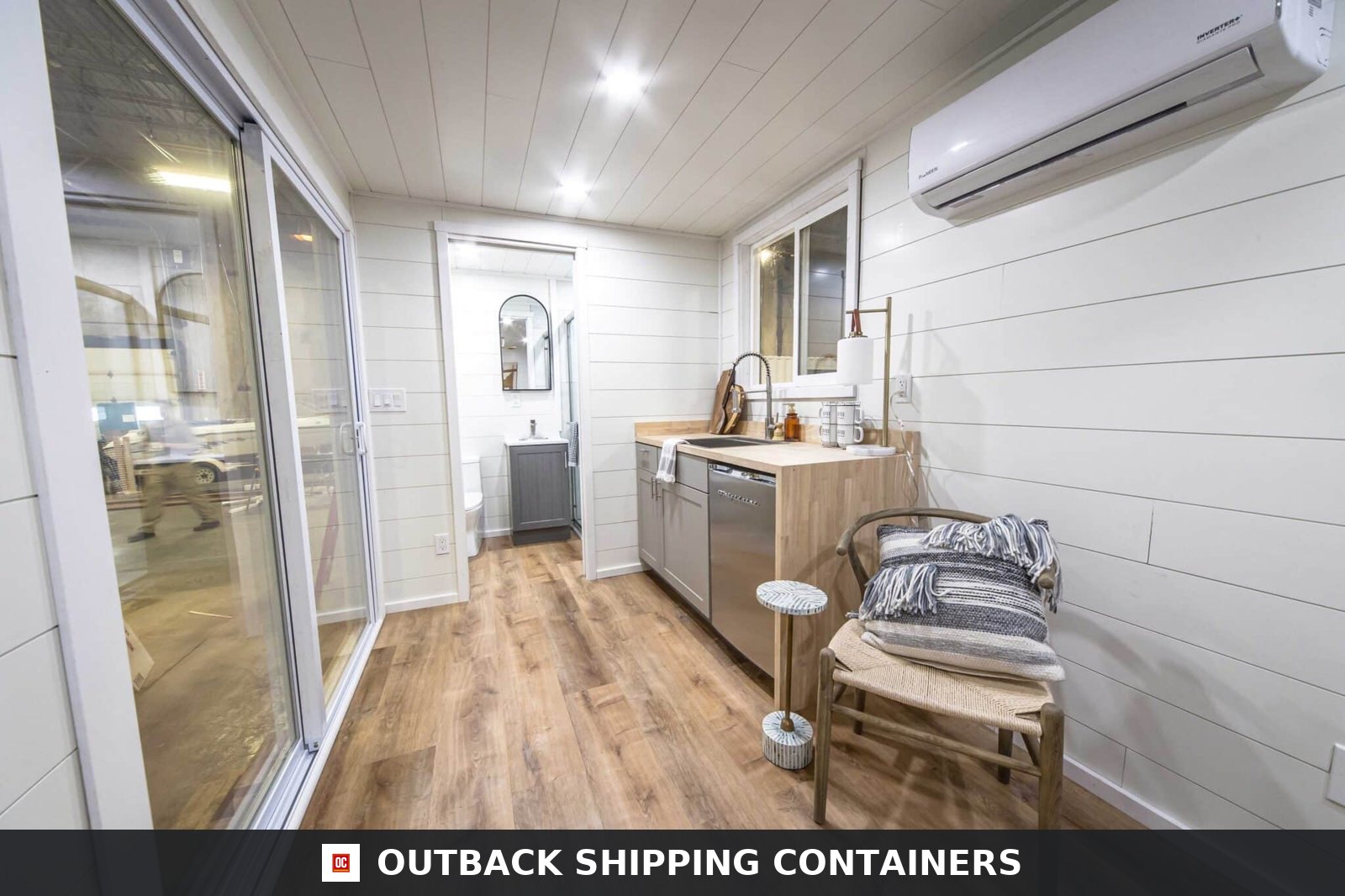 20FT Ezra Modern Container Home | Turnkey Tiny House | Portable Prefab Container Home — 20ft — new (image 5 of 17)
