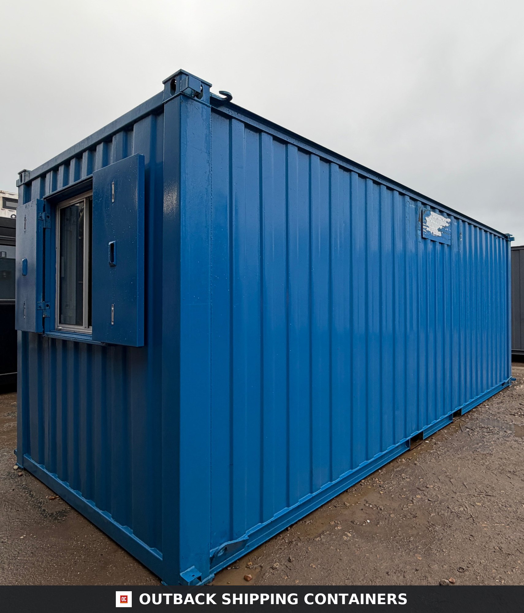 21x8ft for Sale — Corner Casting and Frame Detail | Outback Shipping Containers 21x8ft — Canteen — Building Site Accommodation — Portable Anti-Vandal - image 10