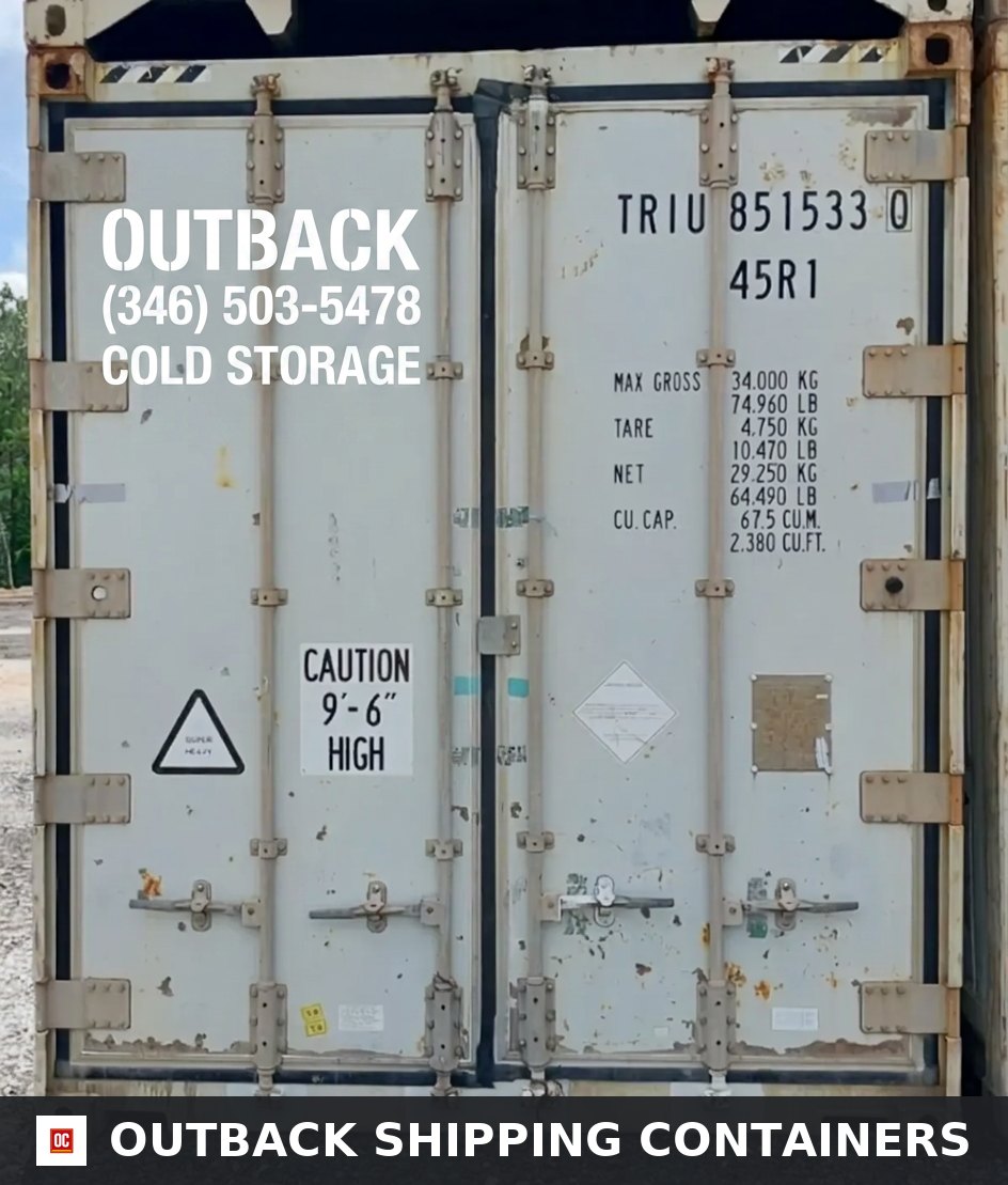 Working 40ft Refrigerated High Cube Reefer Container 2010 Carrier Thinline — Interior Detail Working 40ft Refrigerated High Cube Reefer Container 2010 Carrier Thinline Used — 40ft refrigerated container (image 6 of 6)