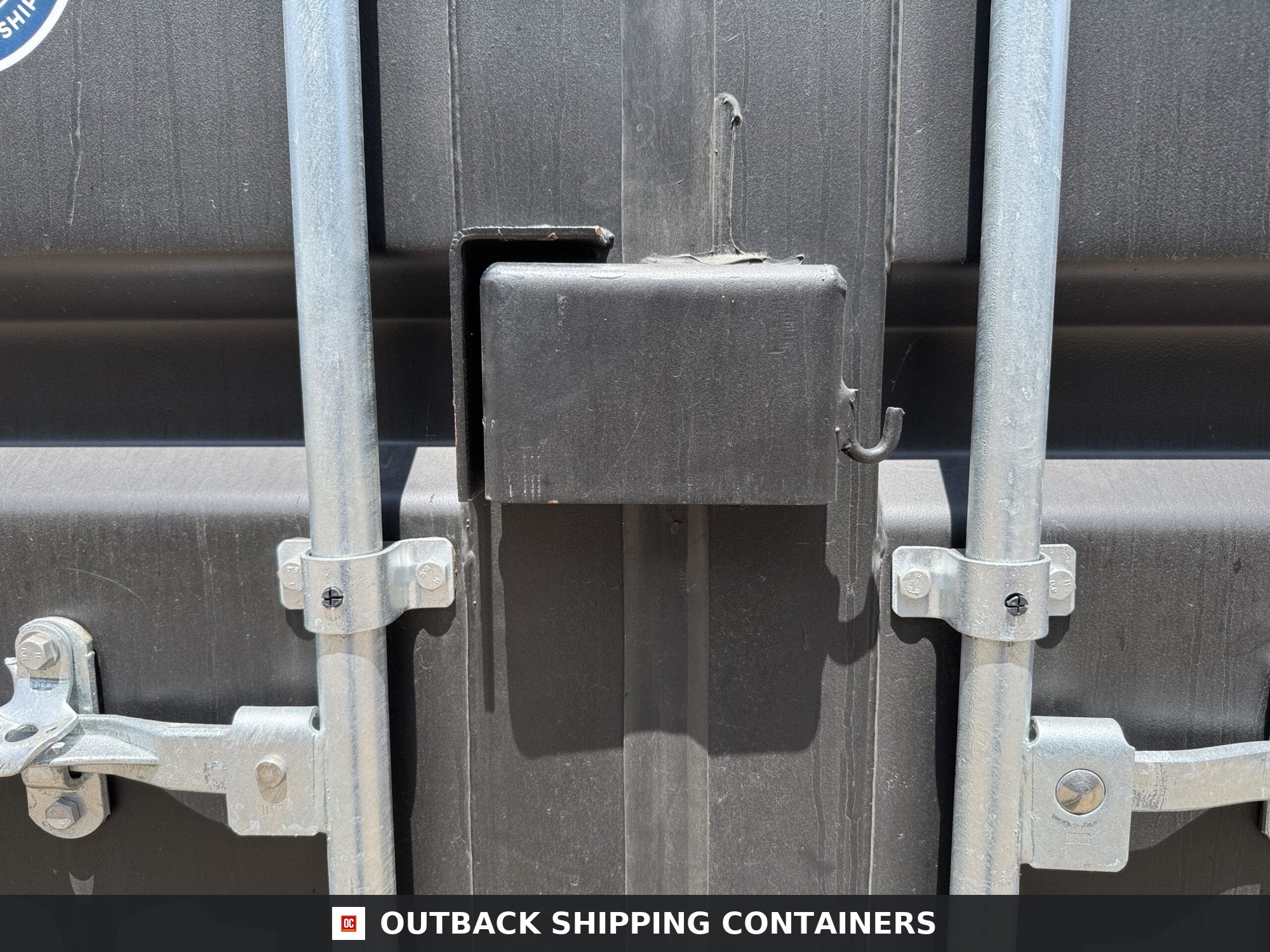 20ft New Shipping Container – Wind & Watertight – Black — 20ft — new (image 5 of 12)