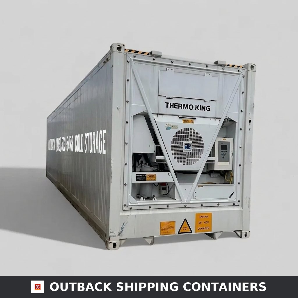 40ft High Thermo King Refrigerated Container – One Trip/ 2023 — 40ft refrigerated container (image 1 of 4)