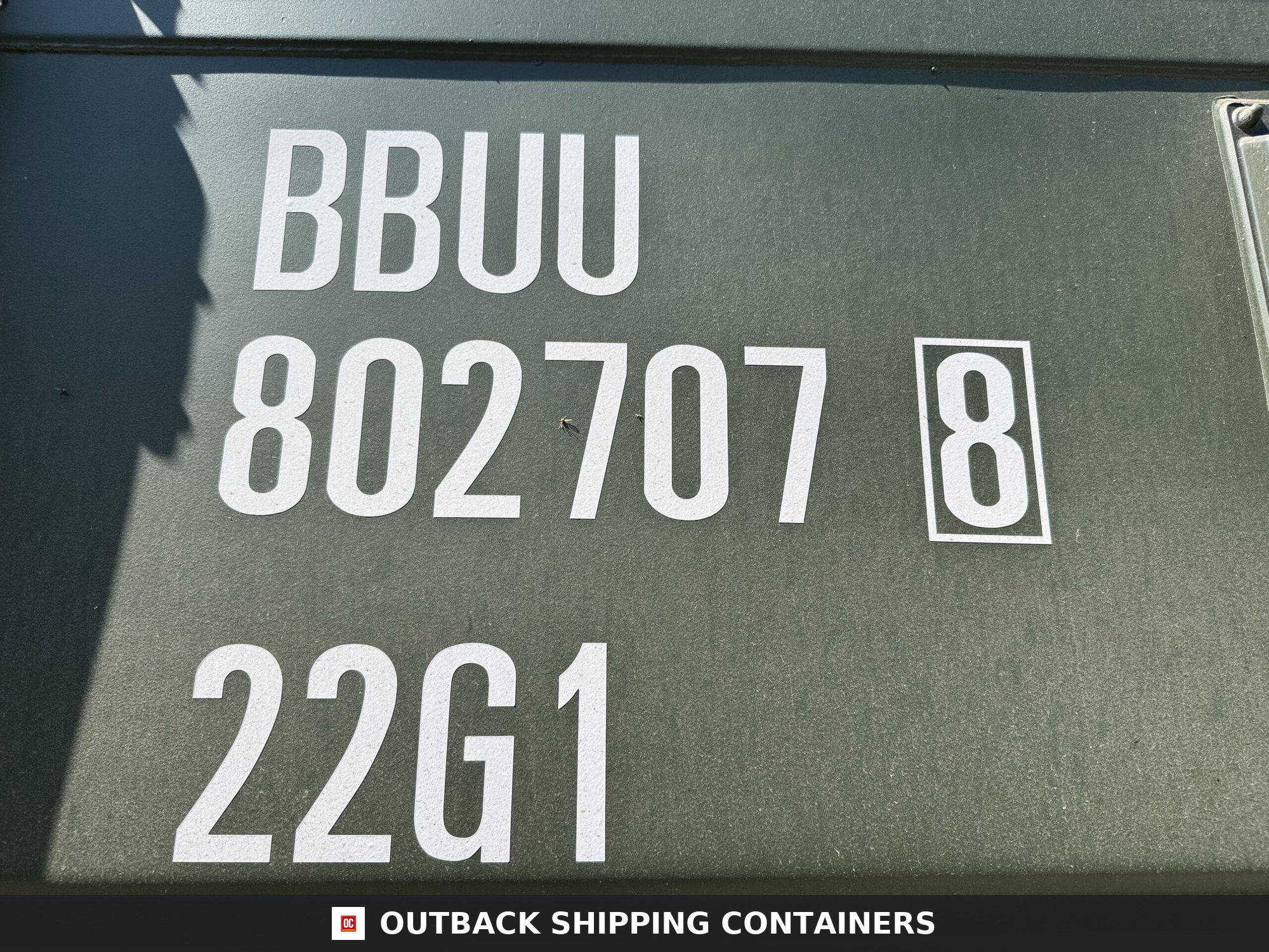20ft New Shipping Container – Wind & Watertight – Green — 20ft — new (image 2 of 12)