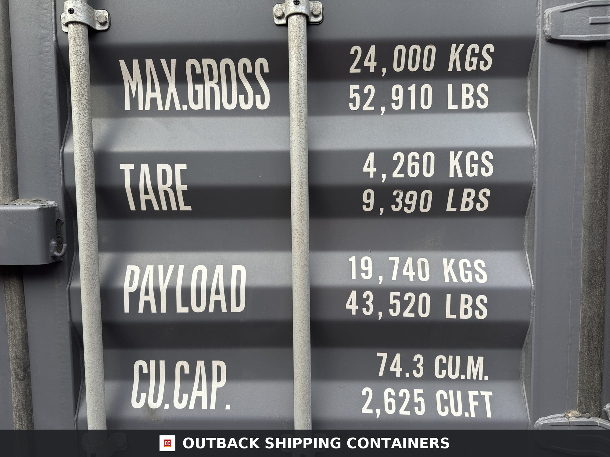 40ft New High Cube Shipping Container – Wind & Watertight – Dk Gray — 40ft — new (image 4 of 12)