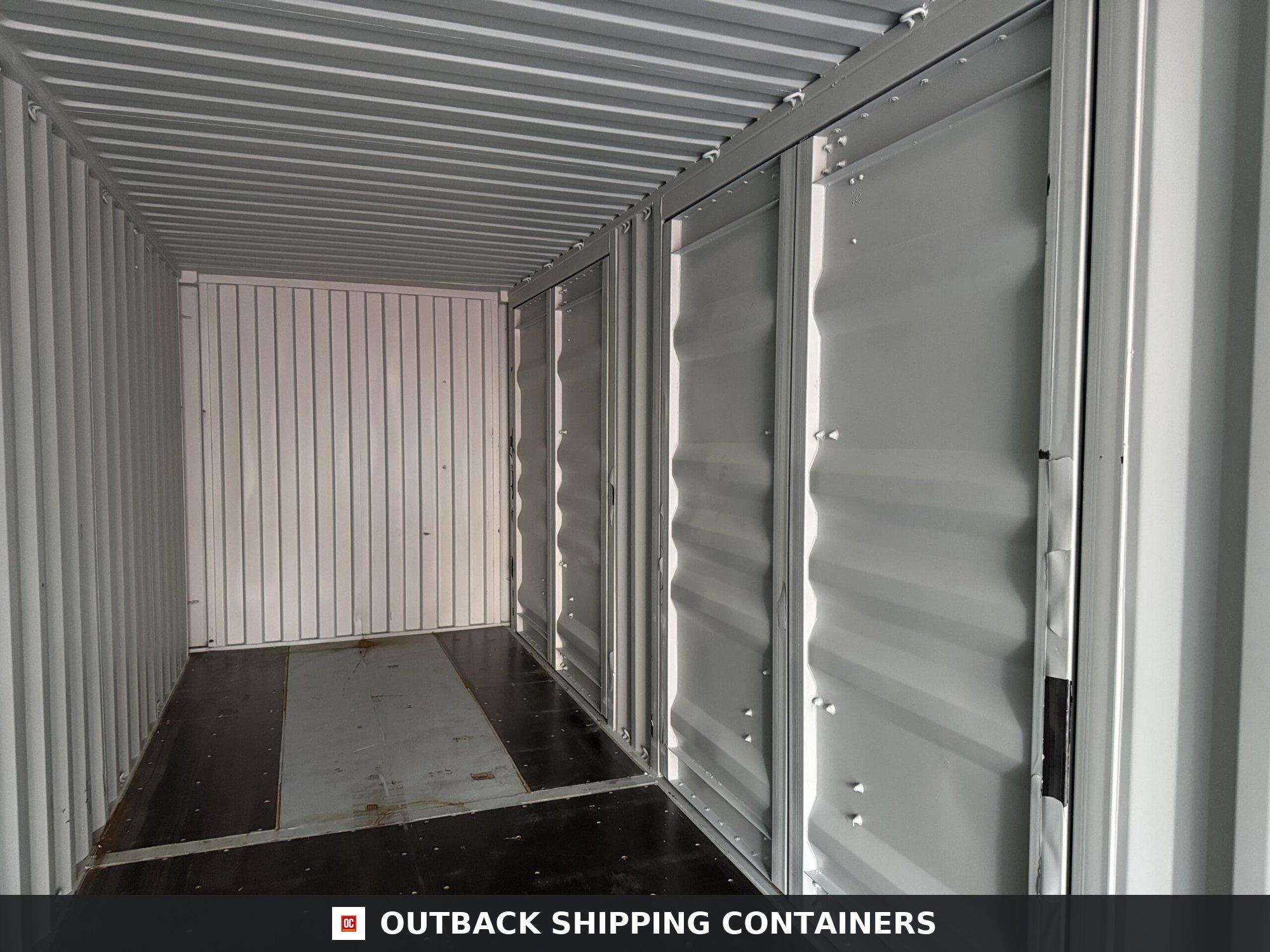 40ft New High Cube Shipping Container – Wind & Watertight – Gray — 40ft — new (image 9 of 12)