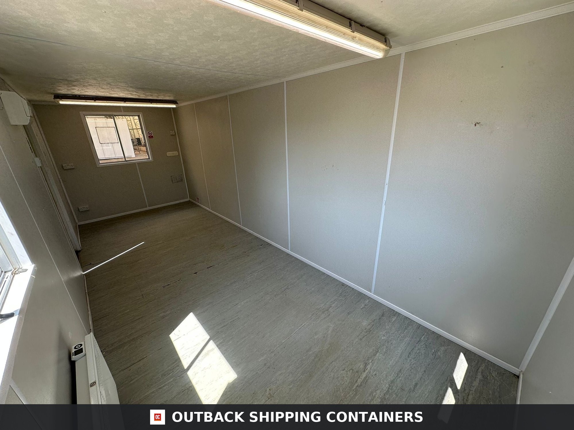 21x8ft for Sale — Interior Detail | Outback Shipping Containers 21x8ft — Canteen / Office — Building Site Accommodation — Portable Anti-Vandal - image 6