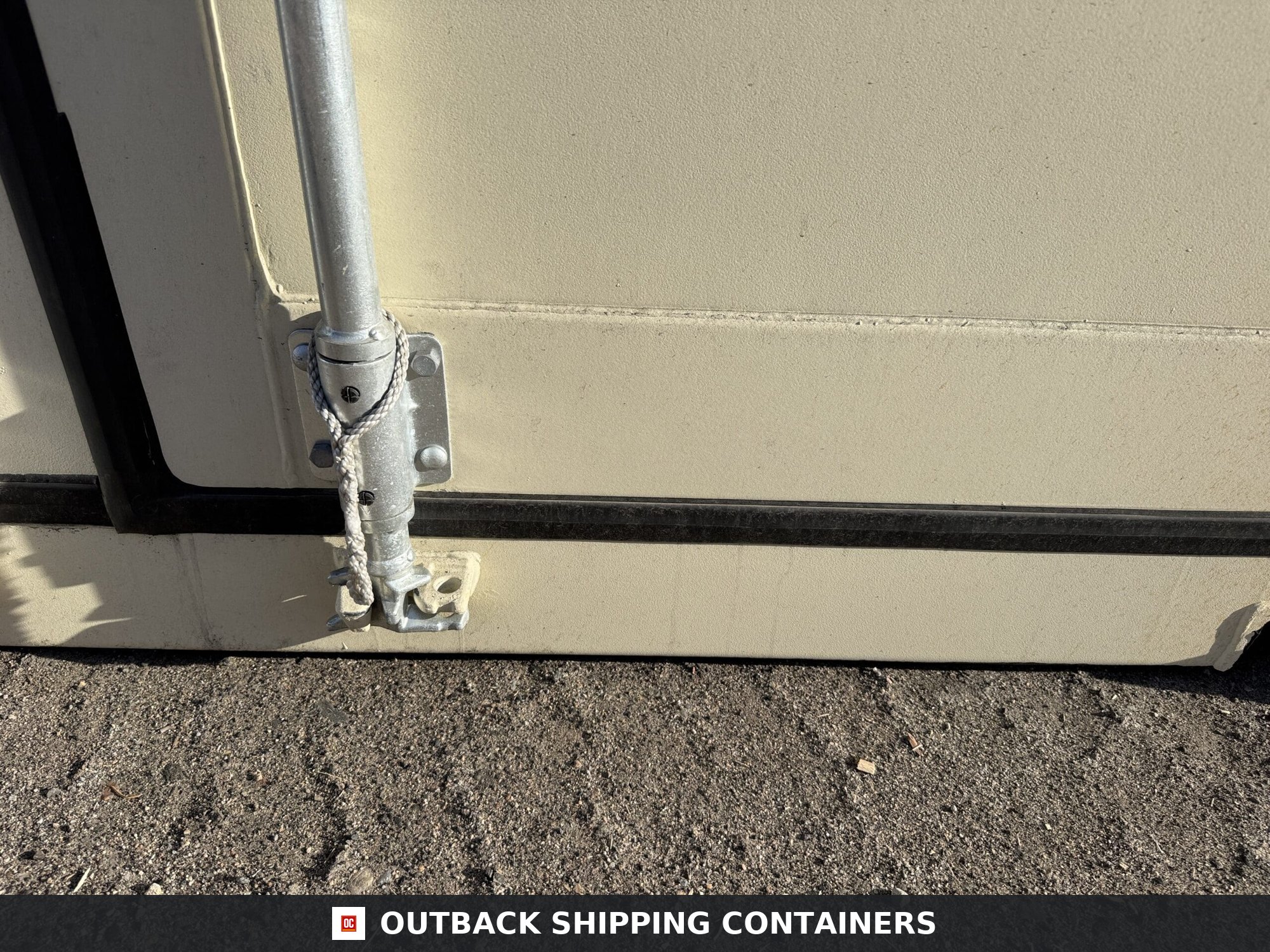 20ft New High Cube Shipping Container – Wind & Watertight – Beige — 20ft — new (image 7 of 12)