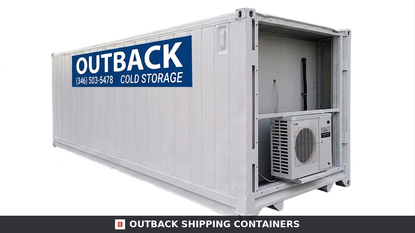 20ft Standard Refrigerated Container Medium Temp 220 V 1 Ph 30 Amp