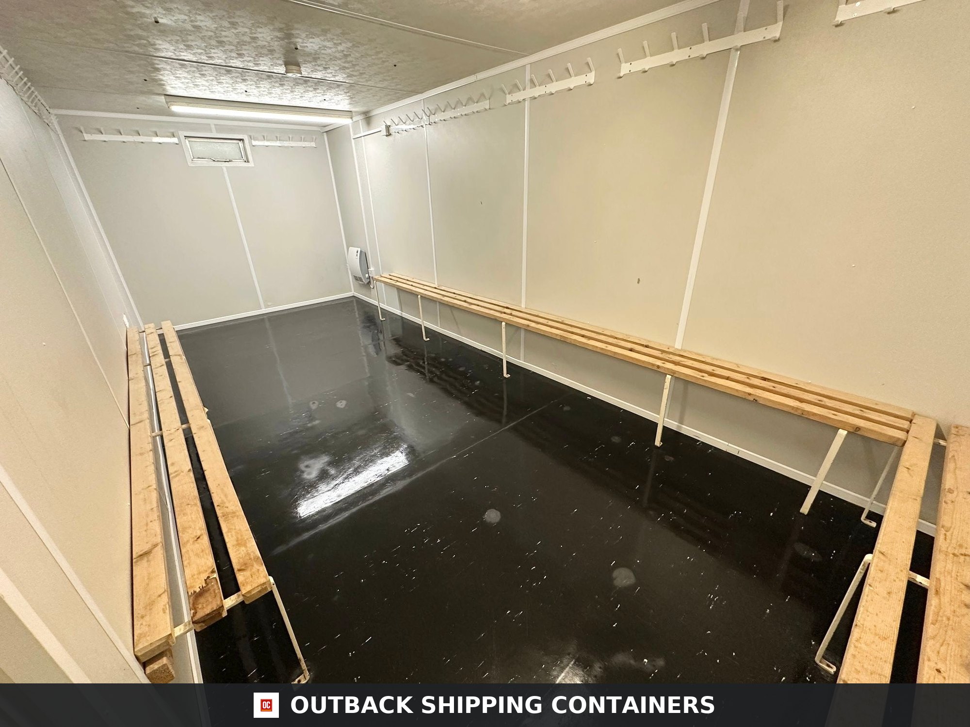 21x9ft for Sale — Corner Casting and Frame Detail | Outback Shipping Containers 21x9ft — Drying Room / Changing Room — Building Site Accommodation — Portable Anti-Vandal - image 10