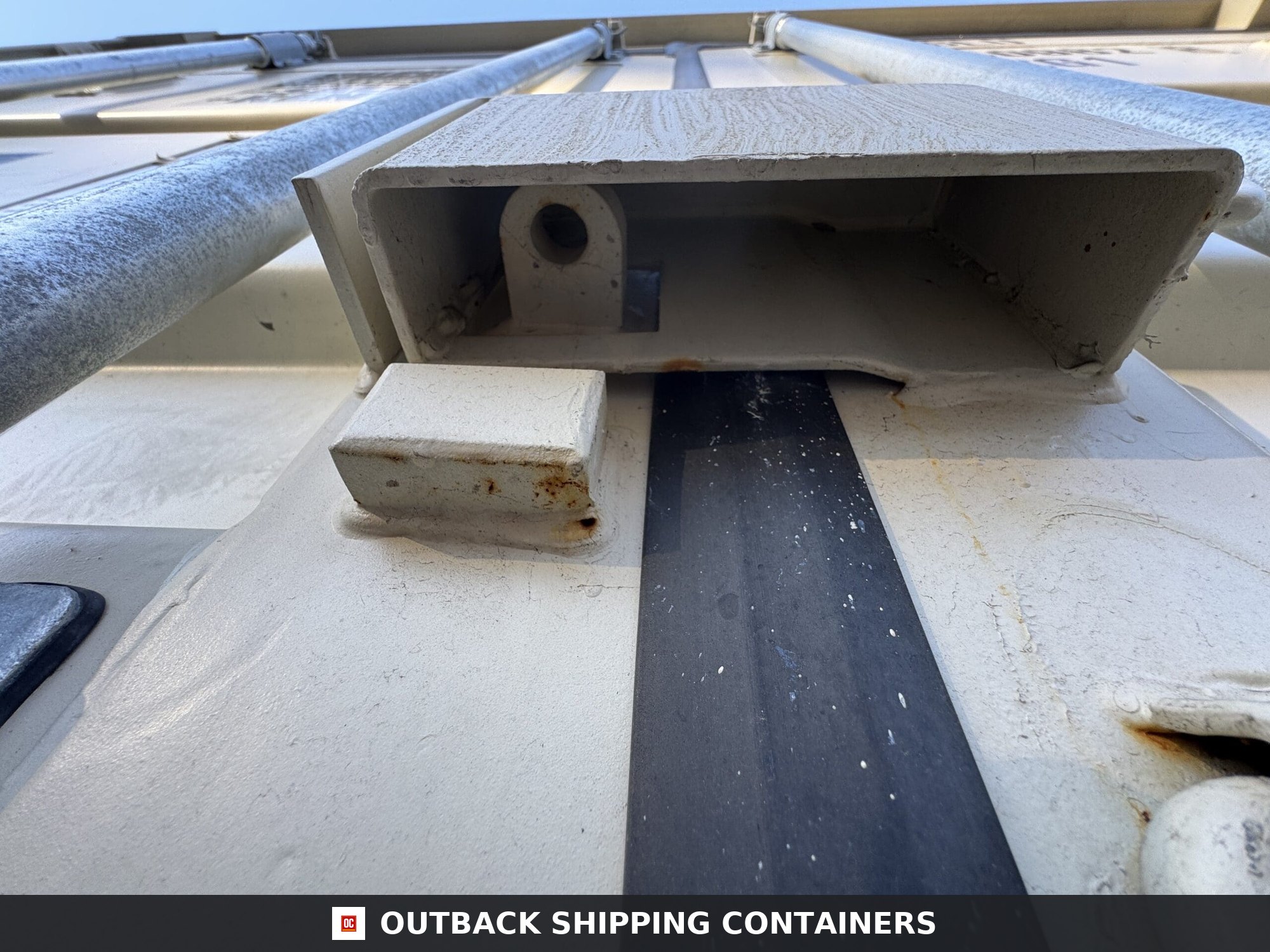 20ft New Shipping Container – Wind & Watertight – Beige — 20ft — new (image 5 of 12)