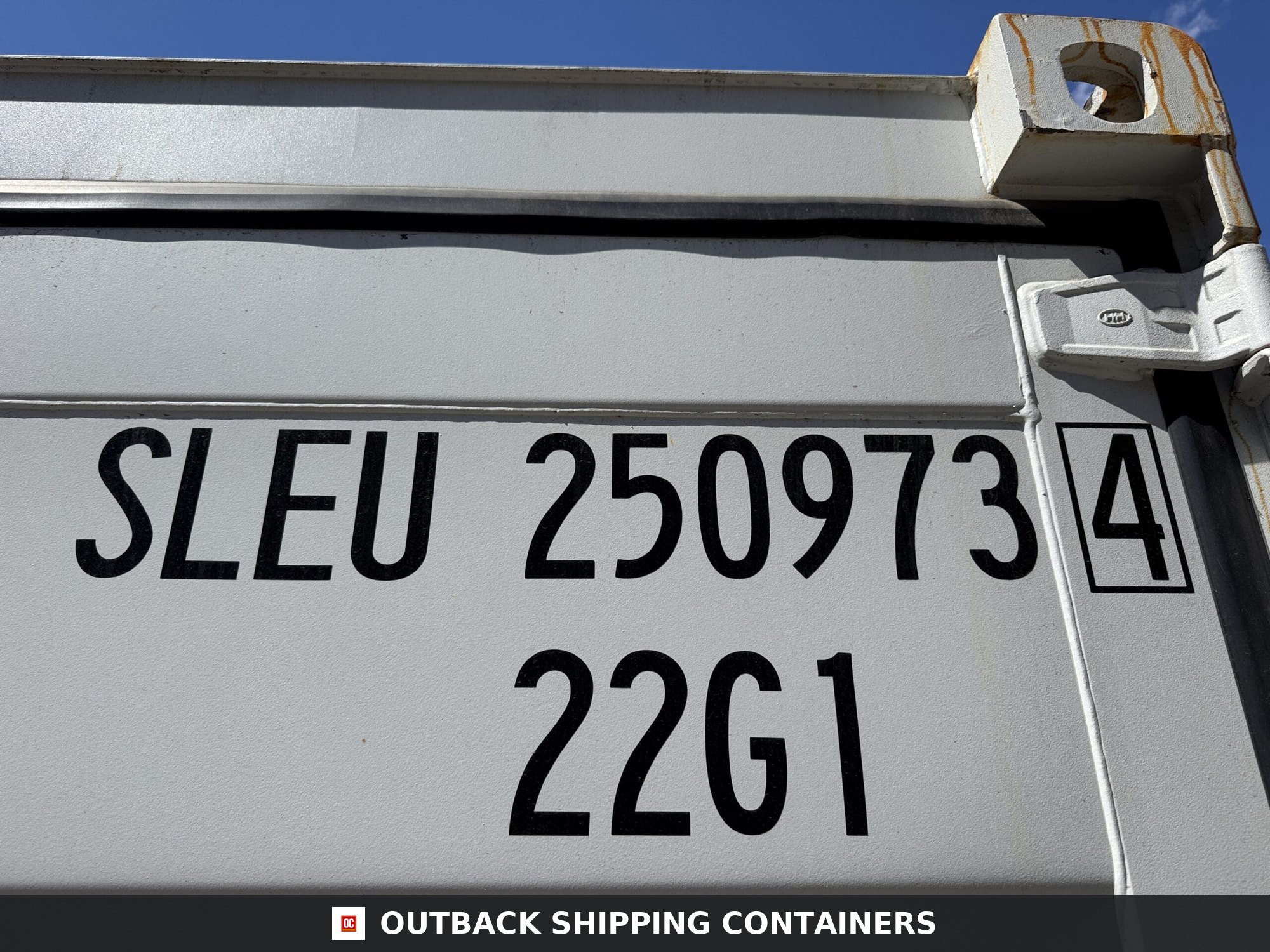20ft New Shipping Container – Wind & Watertight – Gray — 20ft — new (image 2 of 12)