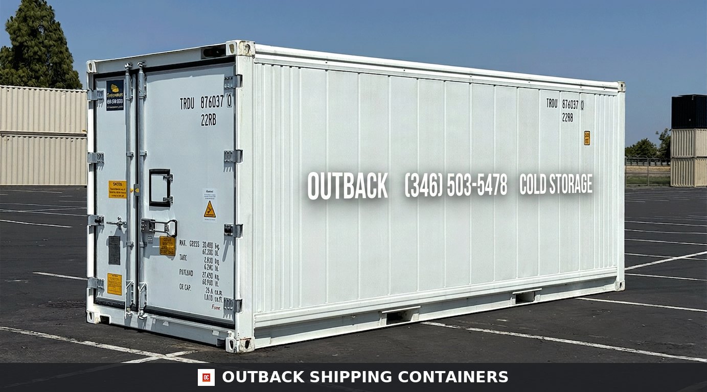 New 20ft onsite cold storage refrigerated container for sale