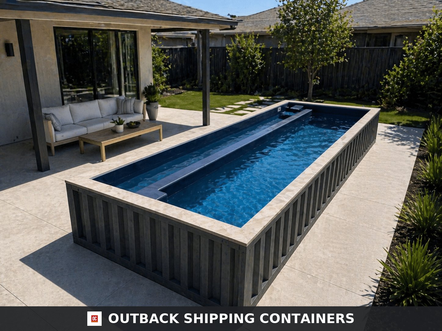 40FT Luxury Swimming Container Pool — 40ft — new (image 6 of 7)