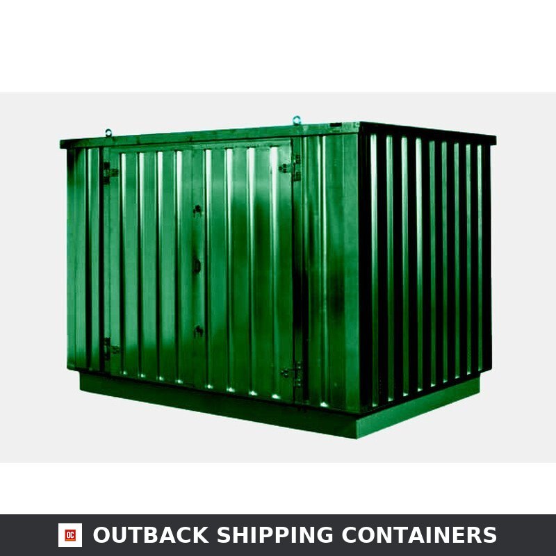4m x 2.1m Powder Coated Flat Packed Store product photo
